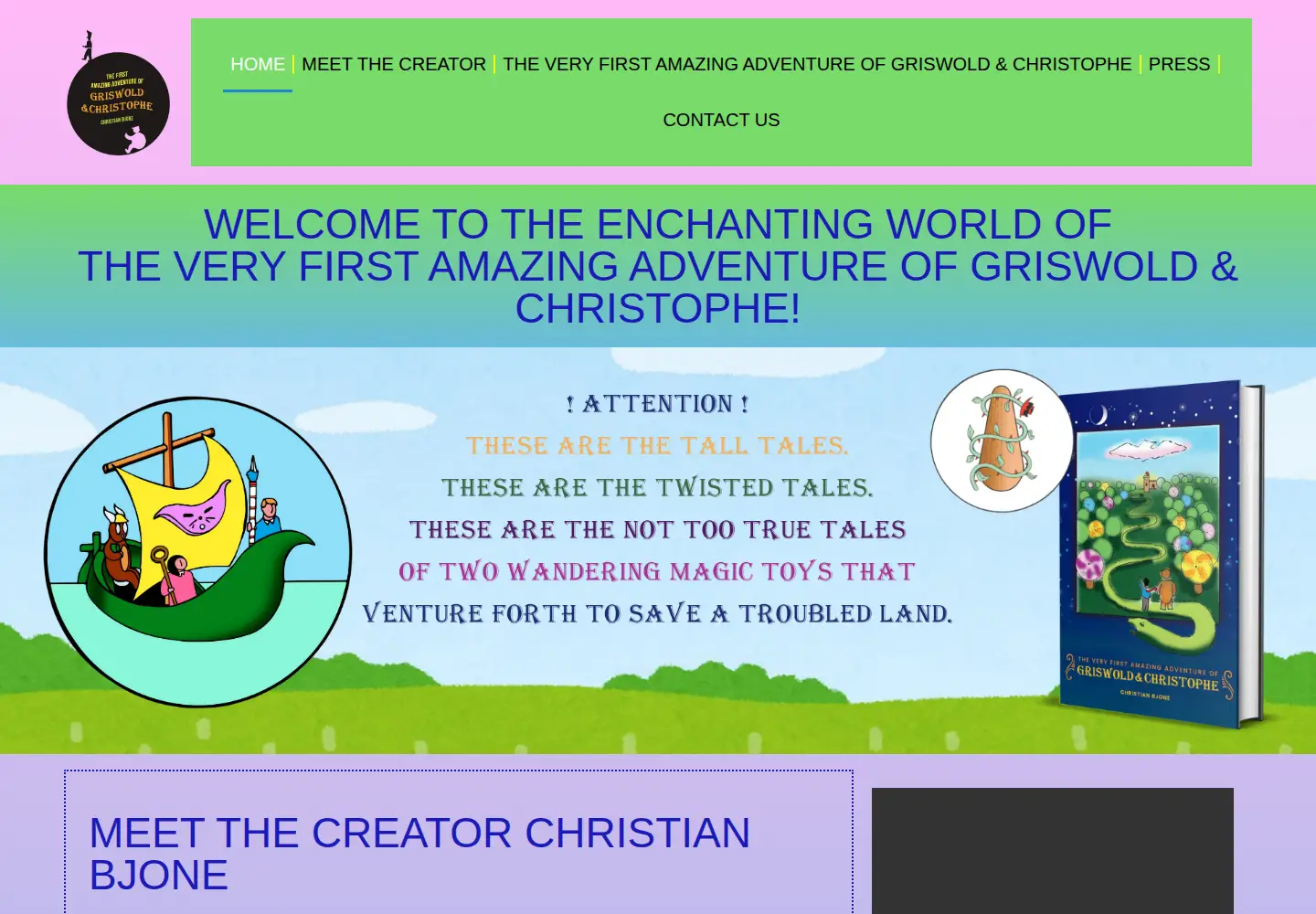 Screenshot of griswoldandchristophe.com