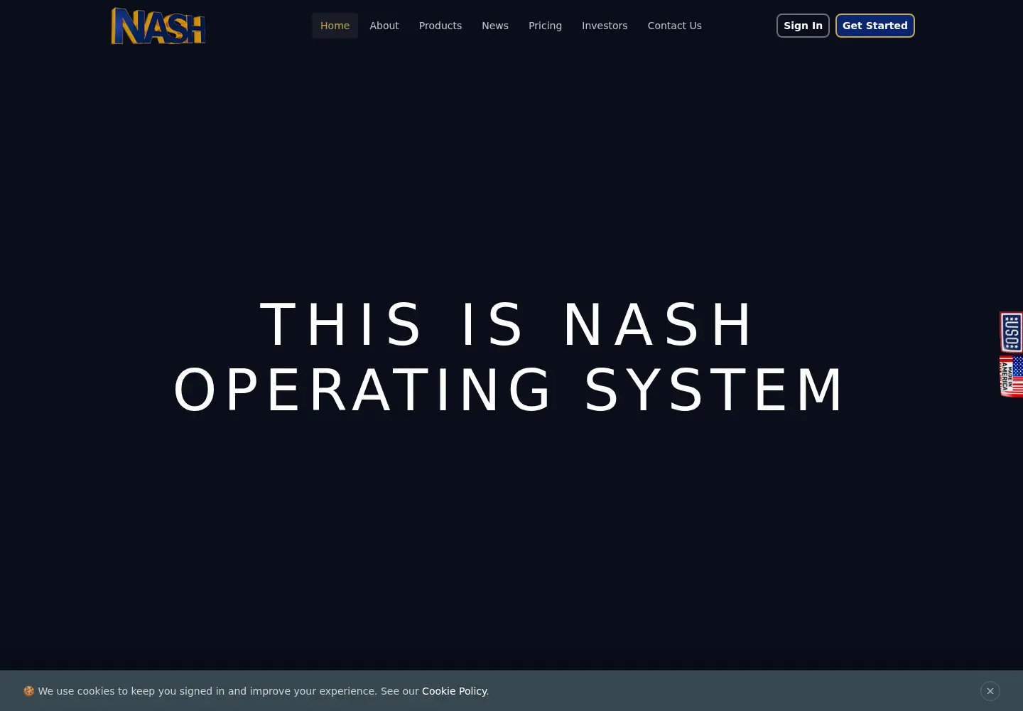 Captured homepage of nashbrooklyn.com in the current scan
