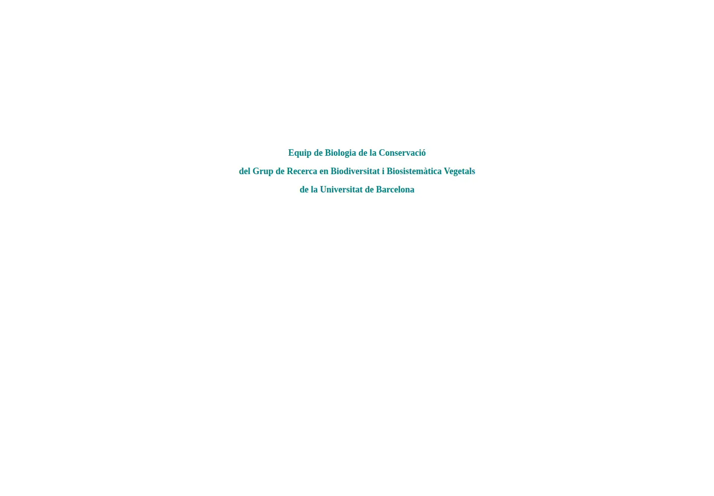 Captured homepage of biologia-conservacio.org in the current scan