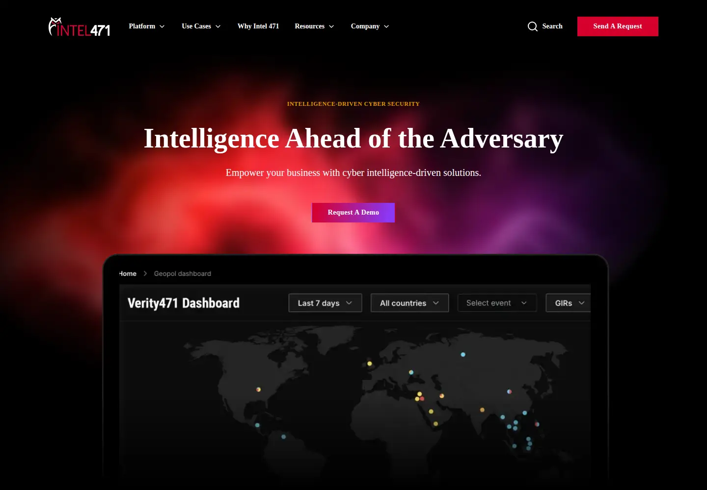 Screenshot of intel471.com