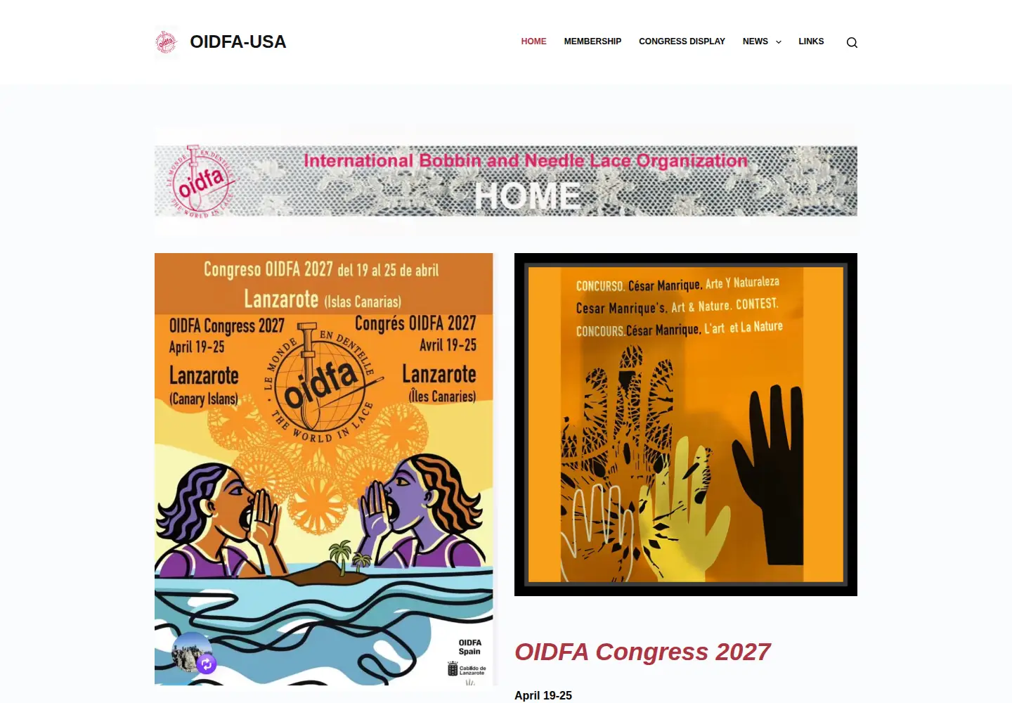 Screenshot of oidfa-usa.org