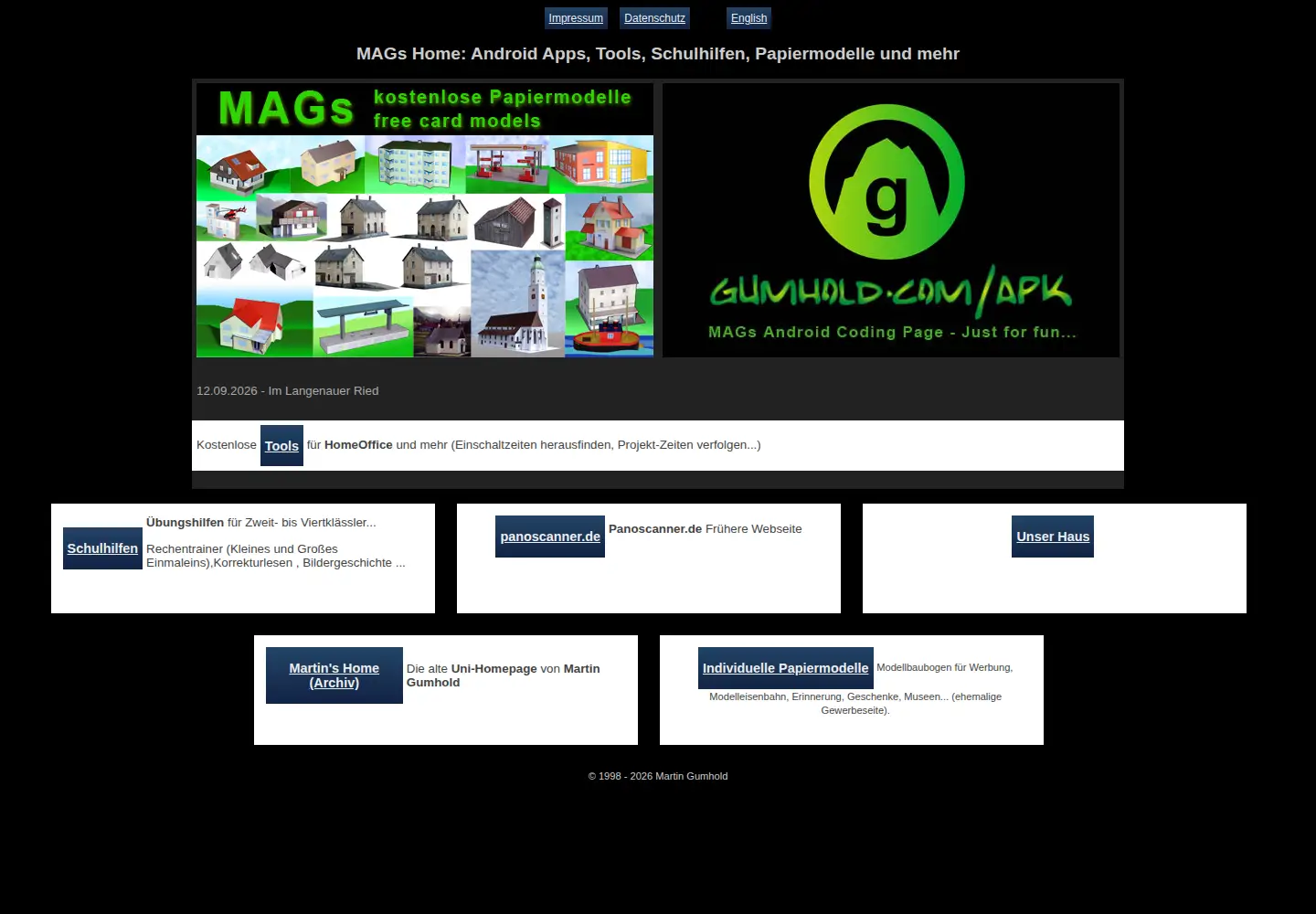 Screenshot of gumhold.com