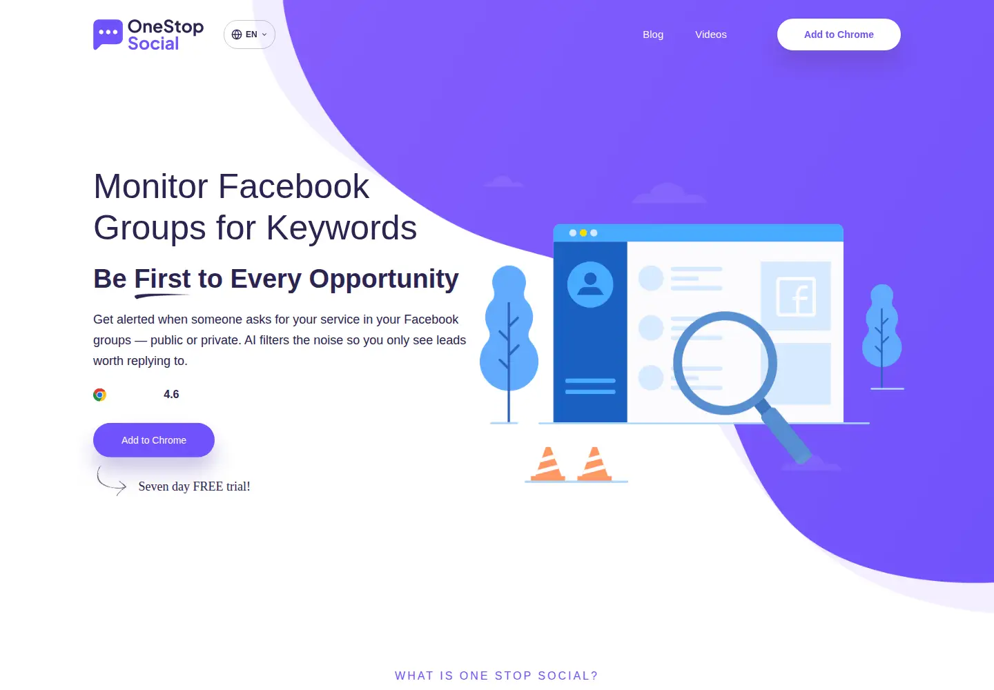 Screenshot of onestopsocial.com