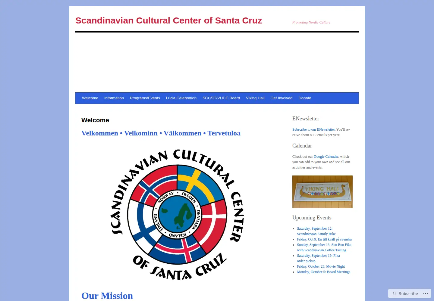 Screenshot of scc-santacruz.org