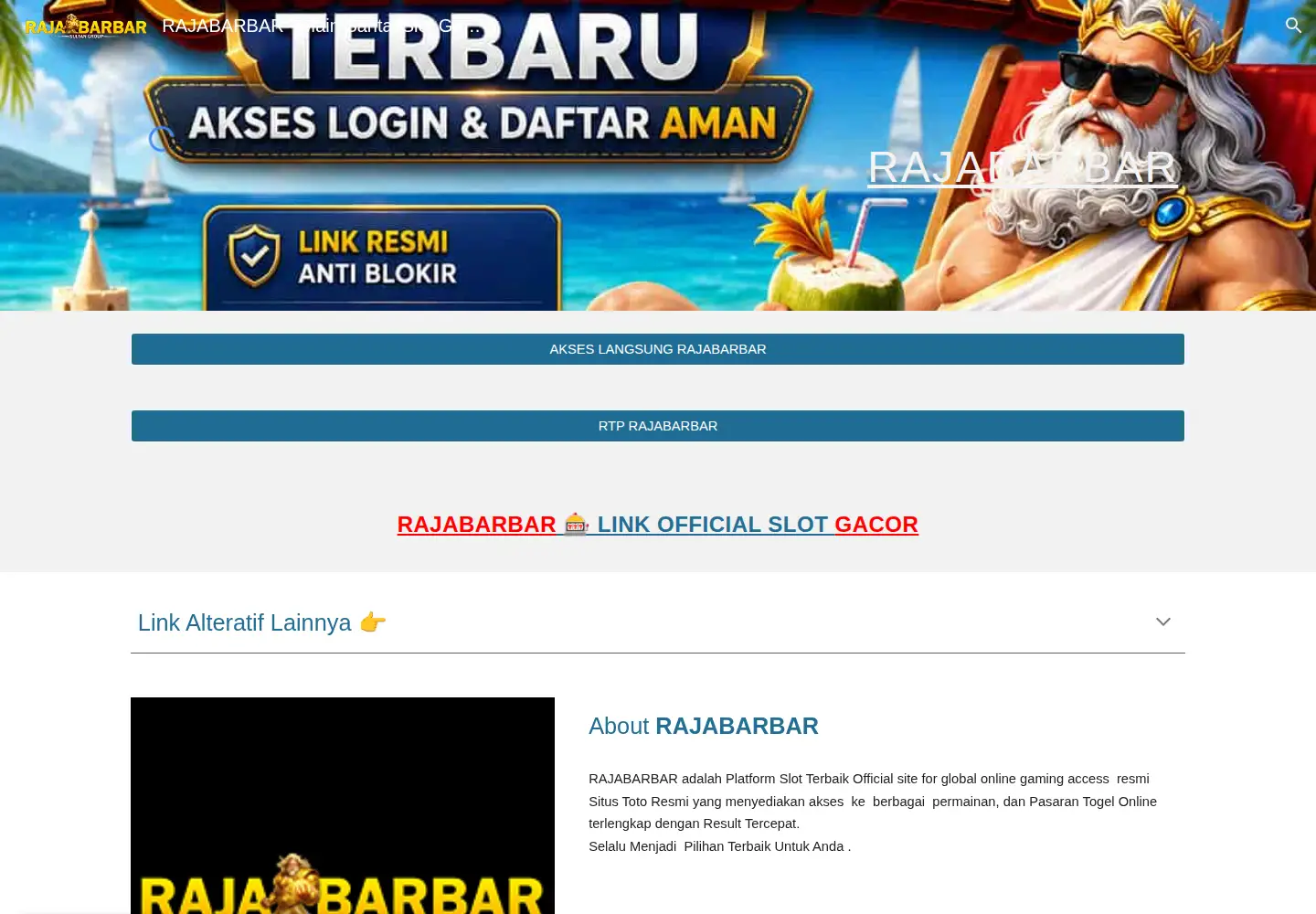 Screenshot of stbern.org