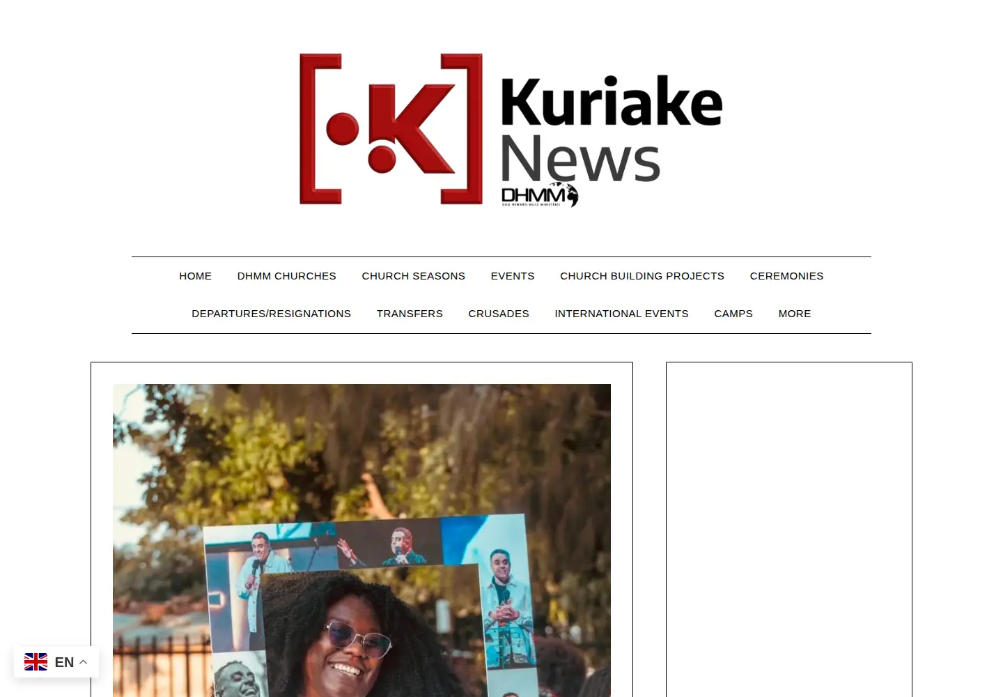 Screenshot of udnews.org