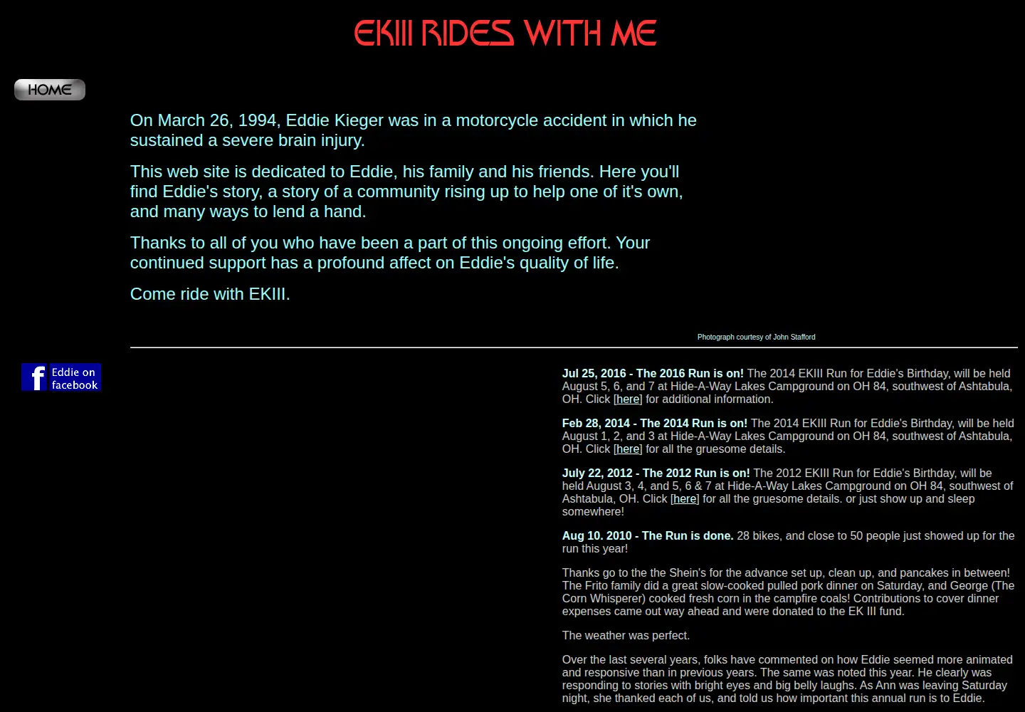 Screenshot of eddiekieger.com