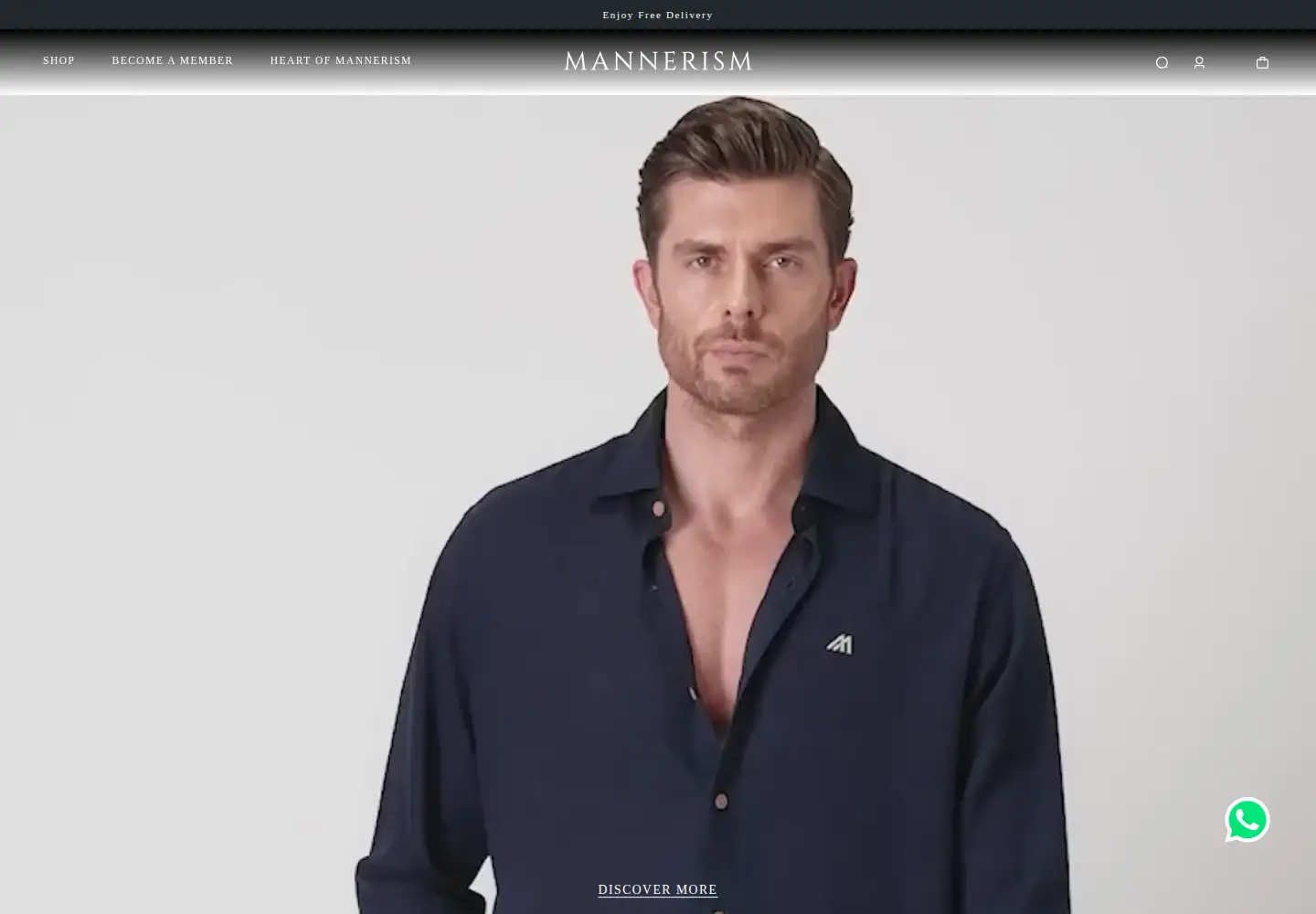 Screenshot of mymannerism.com