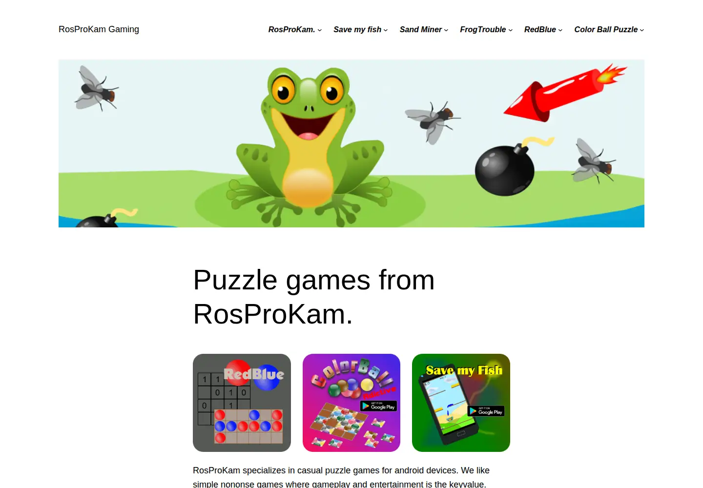 Captured homepage of rosprokam.com in the current scan