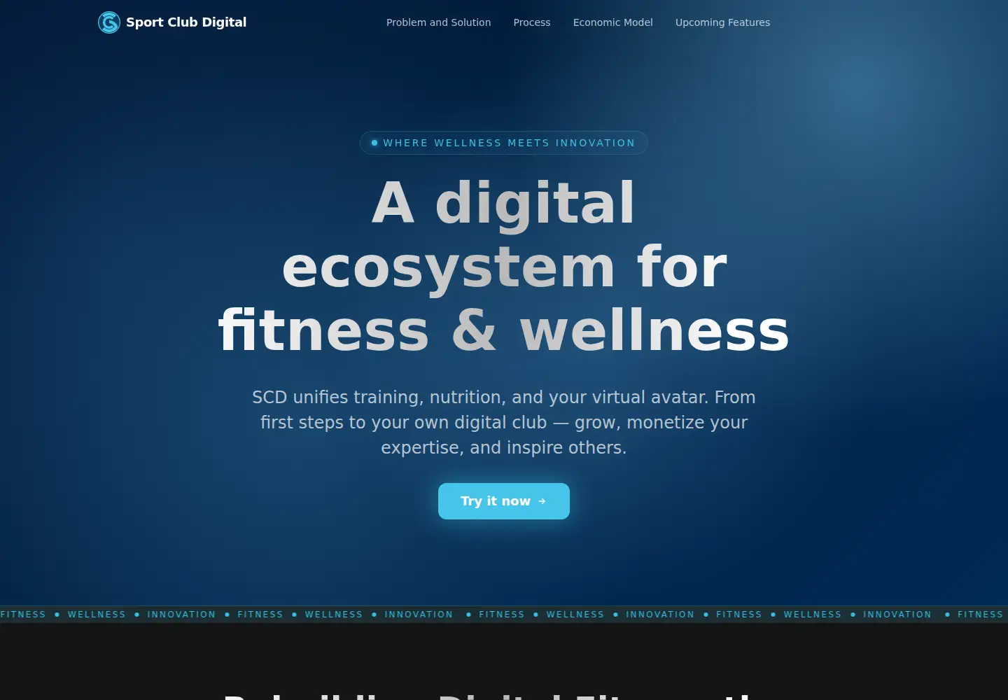 Screenshot of sportclubdigital.com