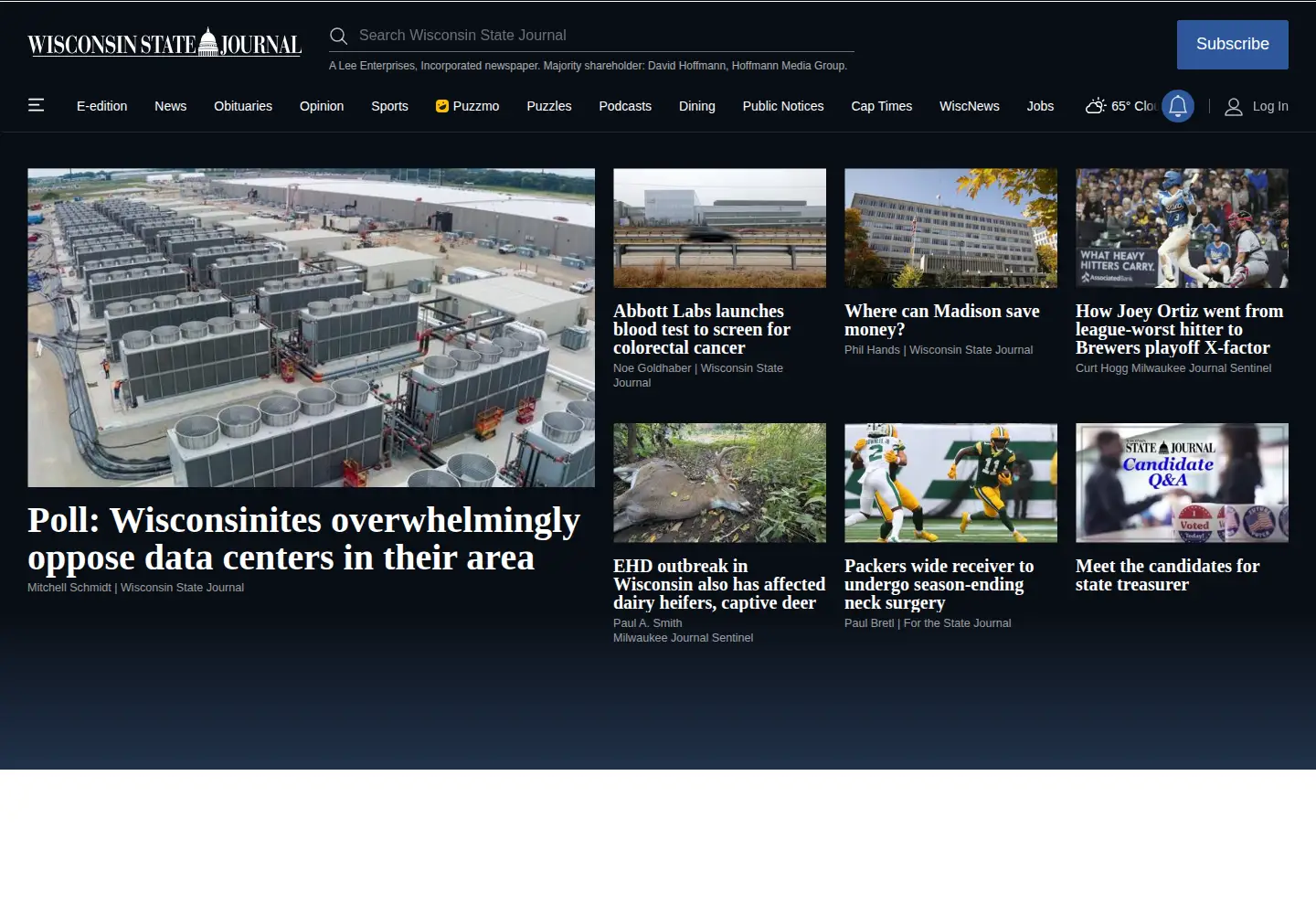 Screenshot of madison.com