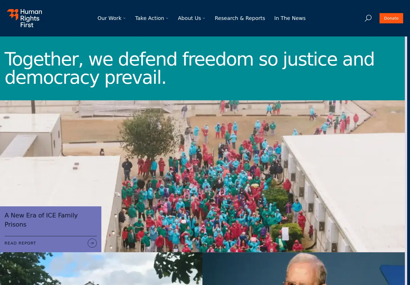 Screenshot of humanrightsfirst.org