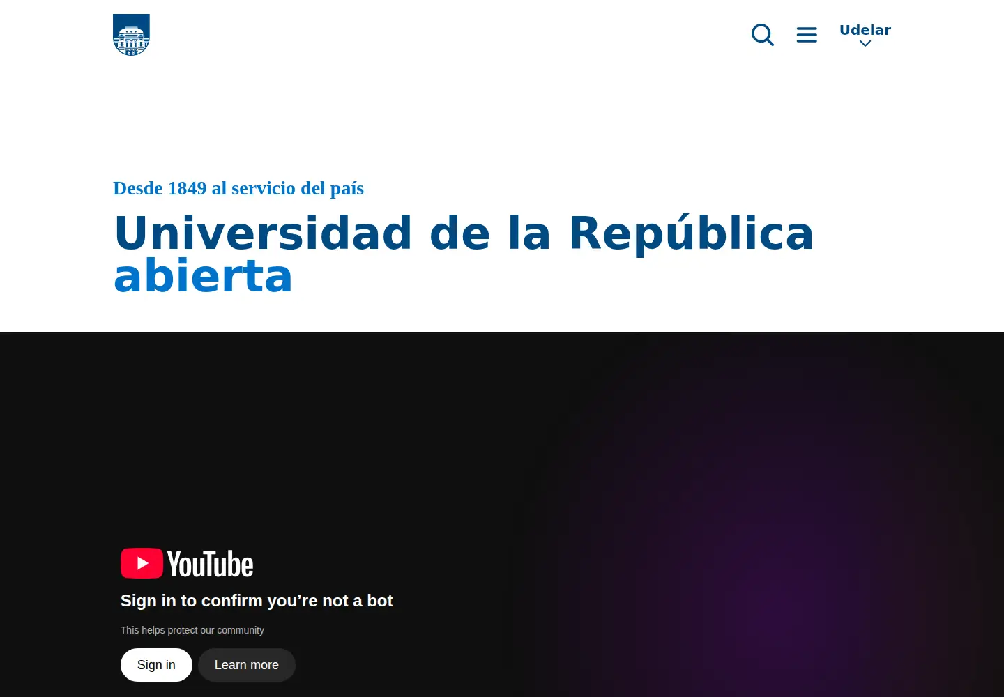 Screenshot of udelar.edu.uy