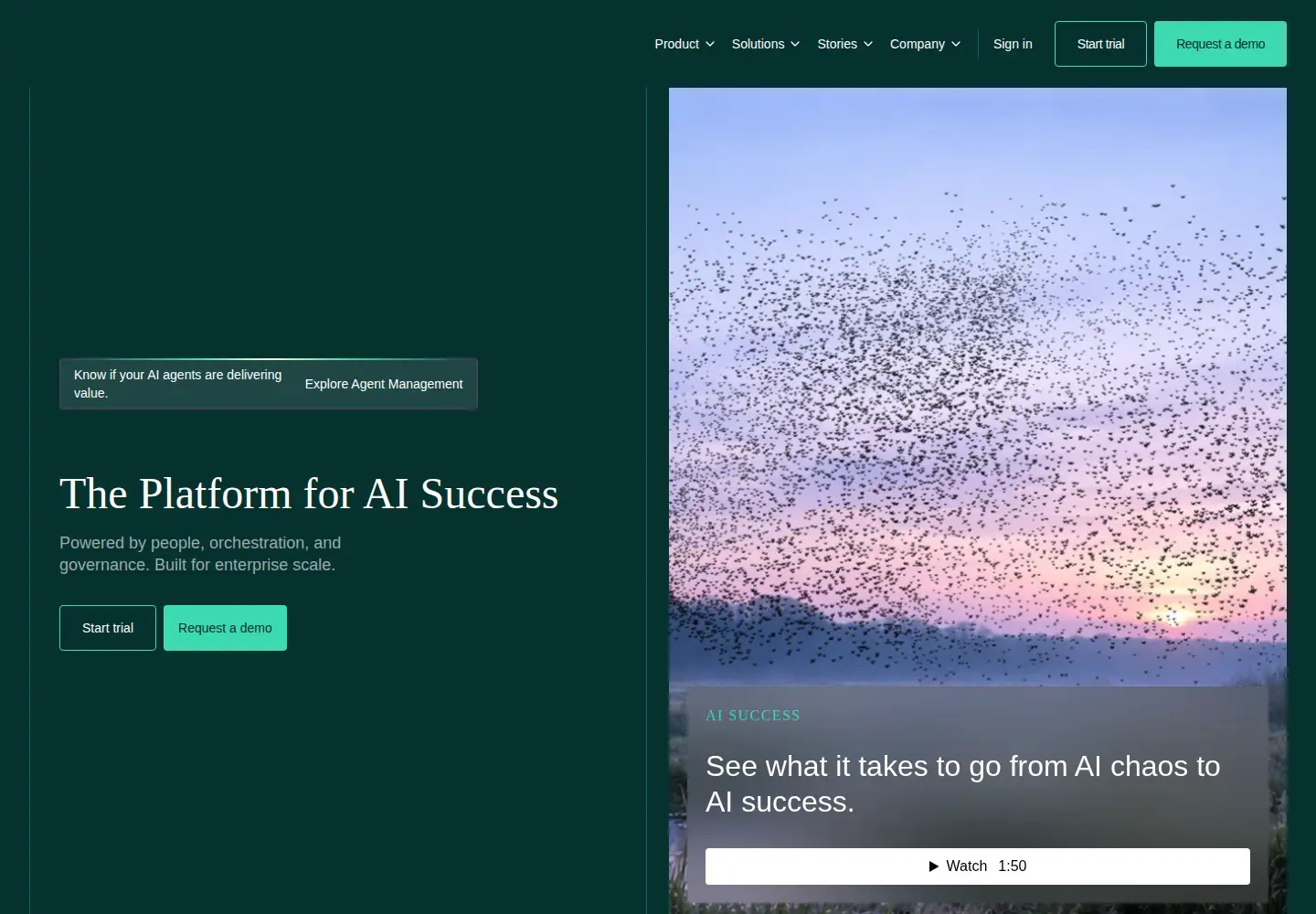 Screenshot of dataiku.com