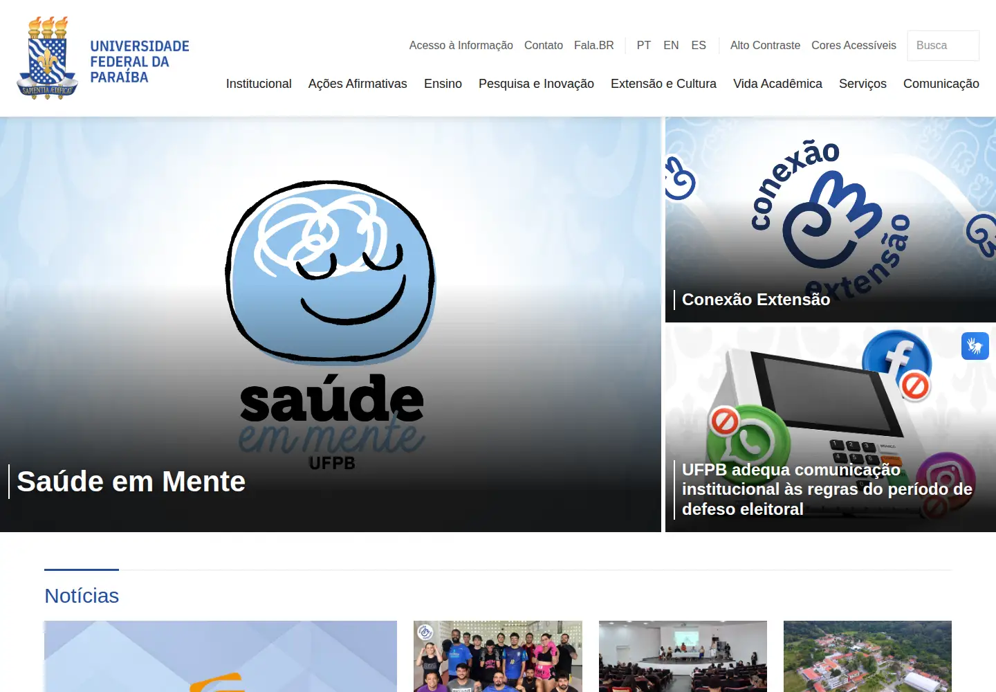 Screenshot of ufpb.br