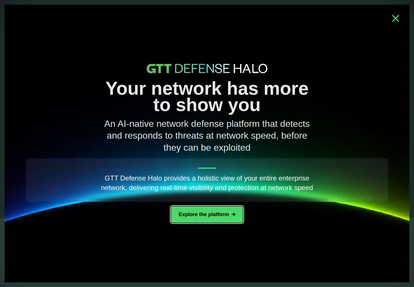 Screenshot of gtt.net