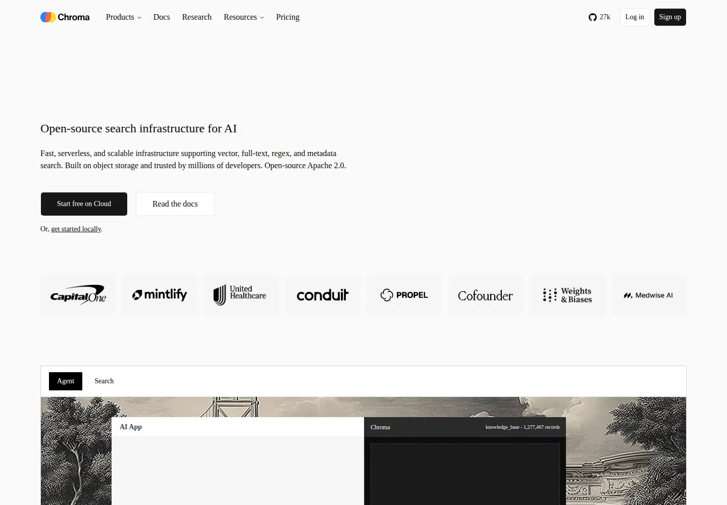 Screenshot of trychroma.com