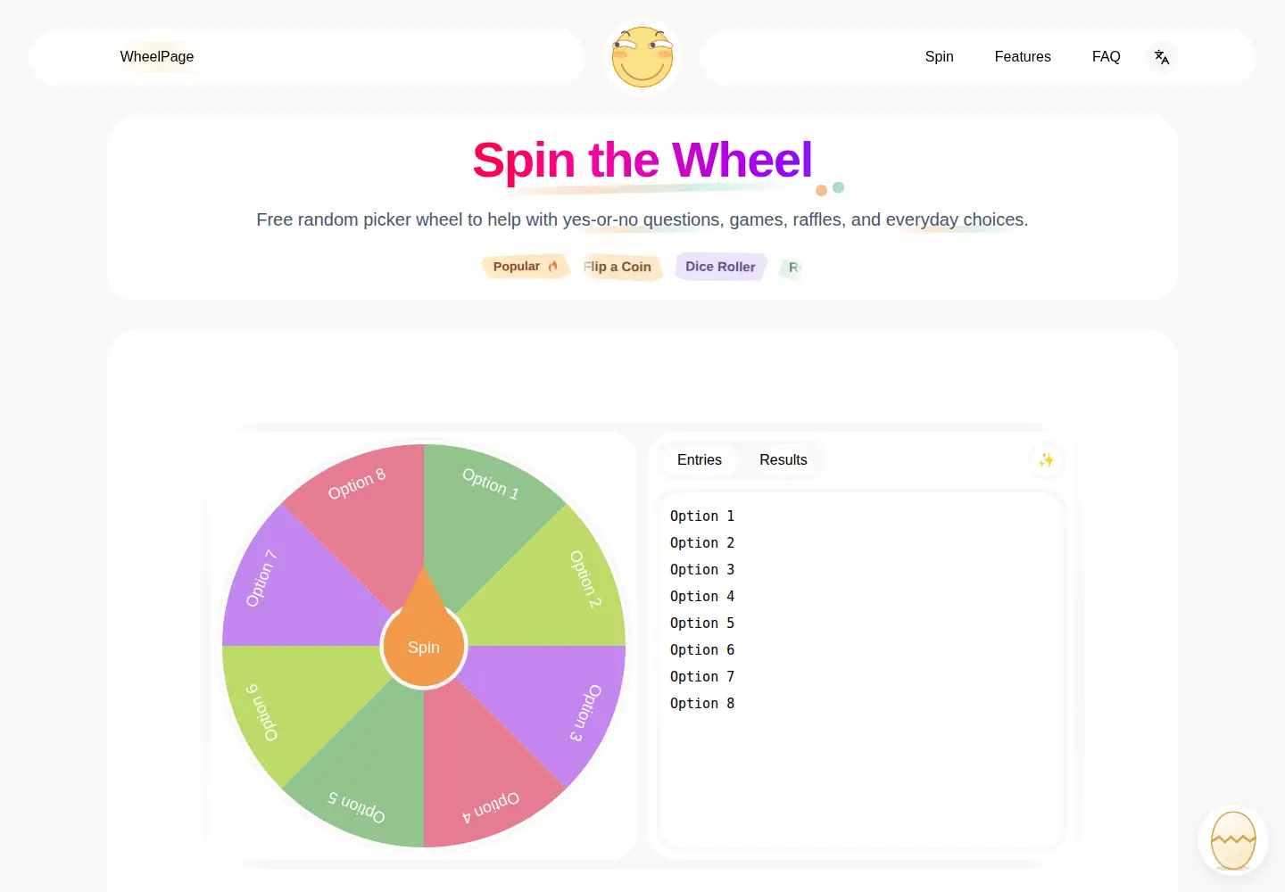 Screenshot of wheelpage.com