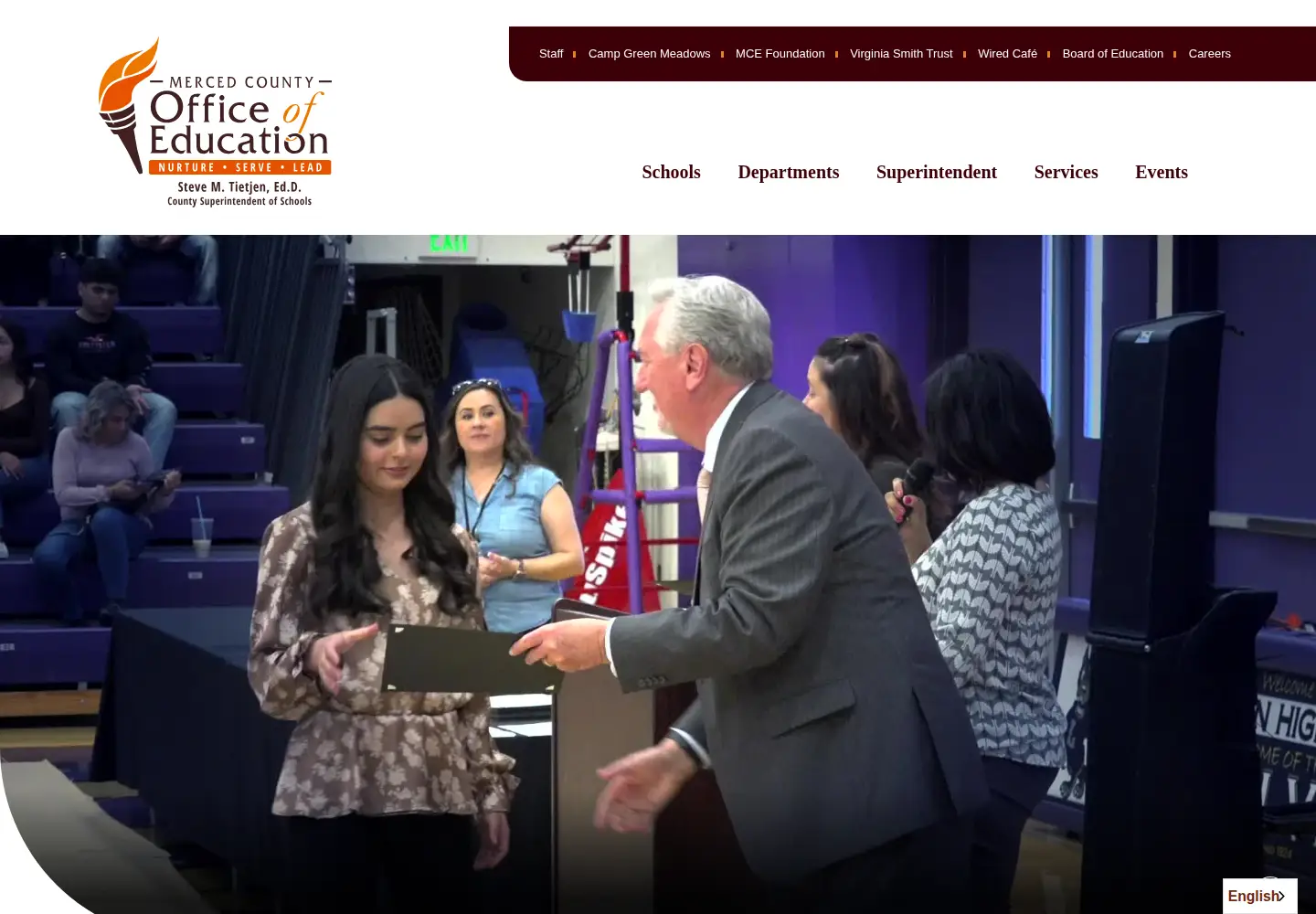 Screenshot of mcoe.org