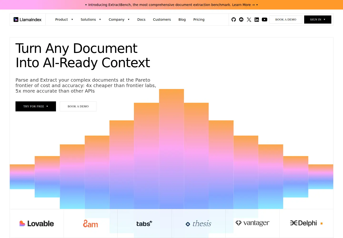 Screenshot of llamaindex.ai
