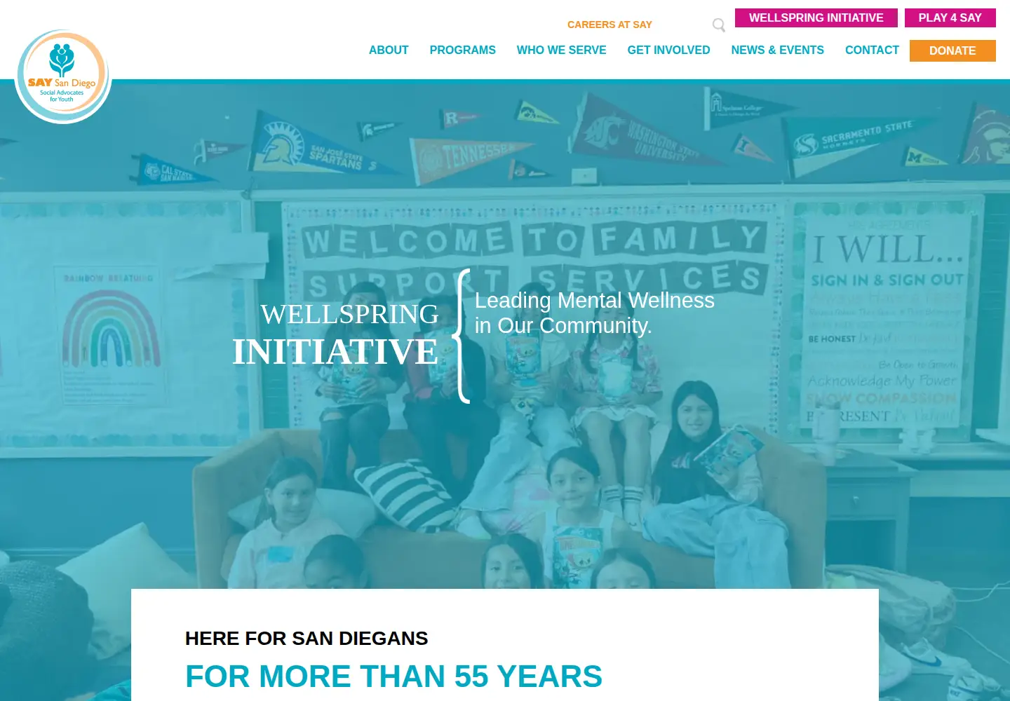 Screenshot of saysandiego.org