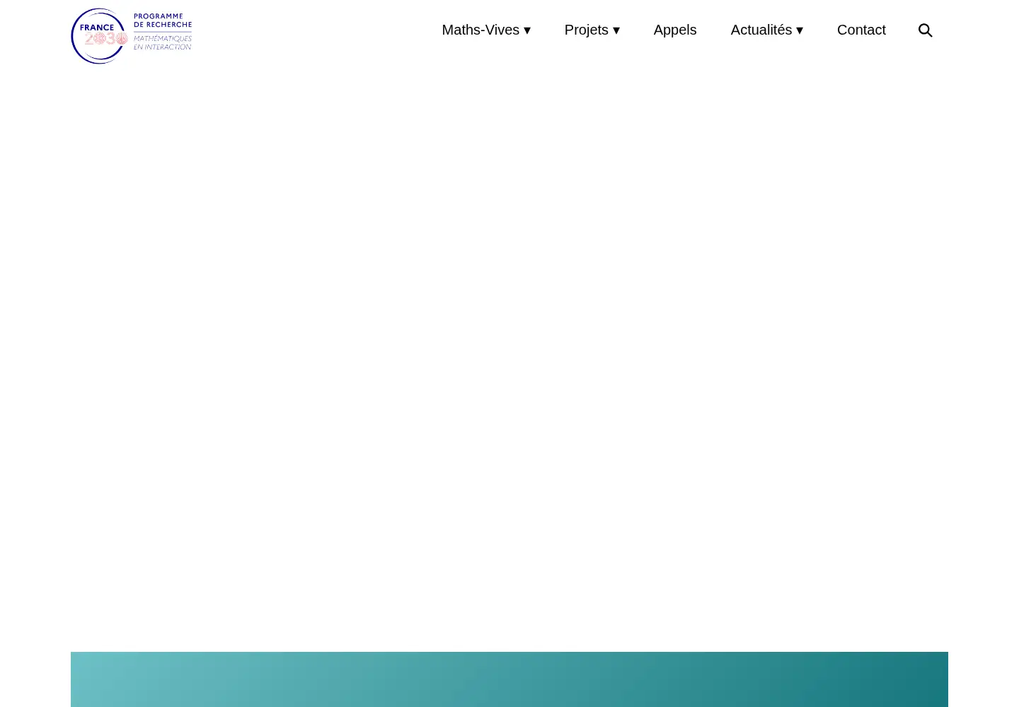 Screenshot of maths-vives.fr