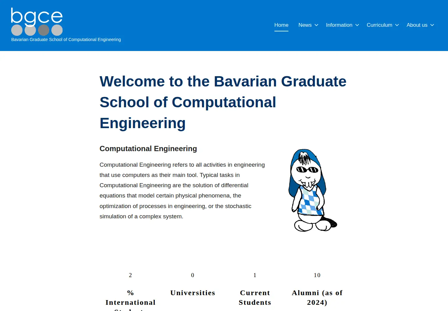 Screenshot of bgce.de