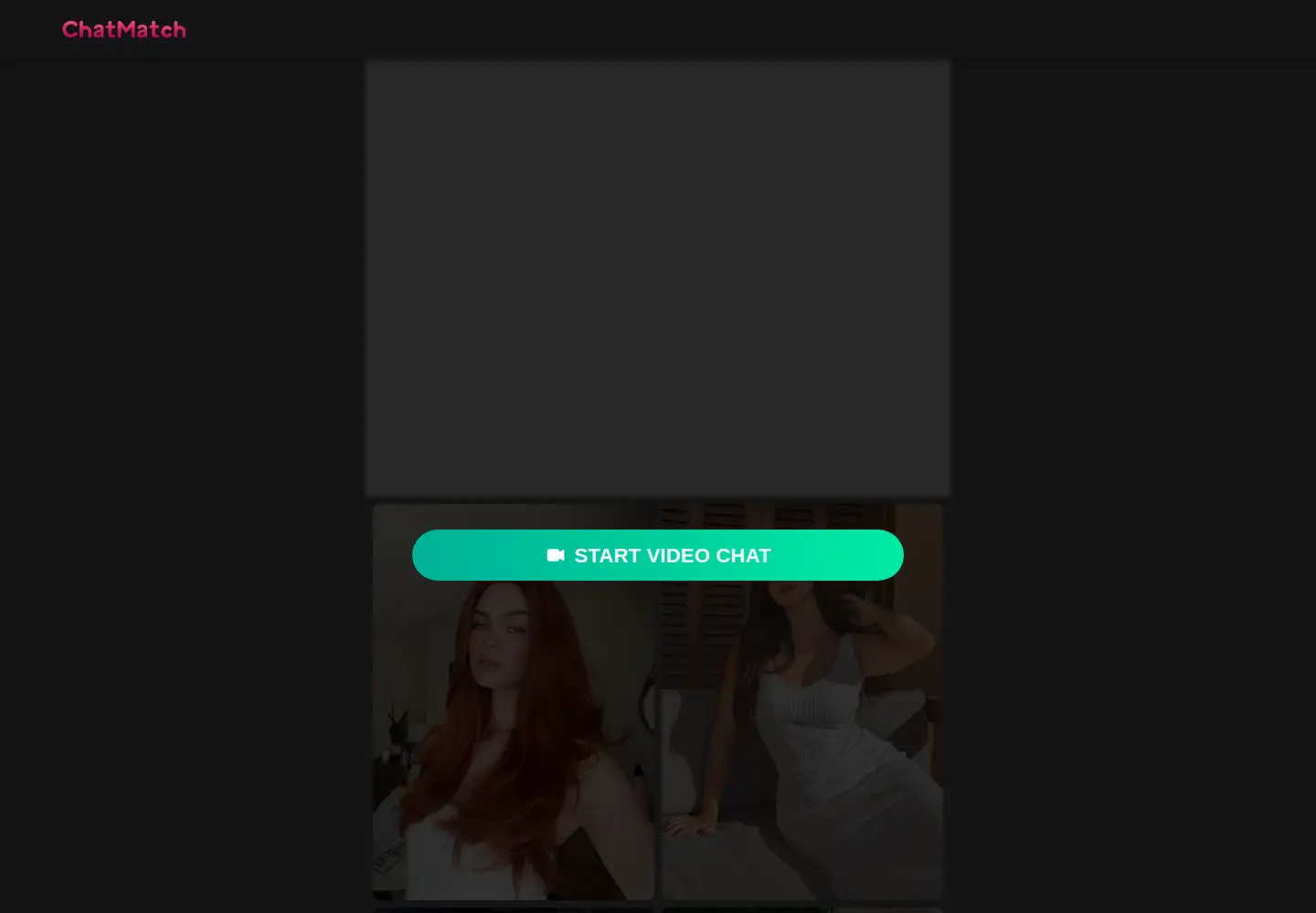 Captured homepage of chatmatch.app in the current scan