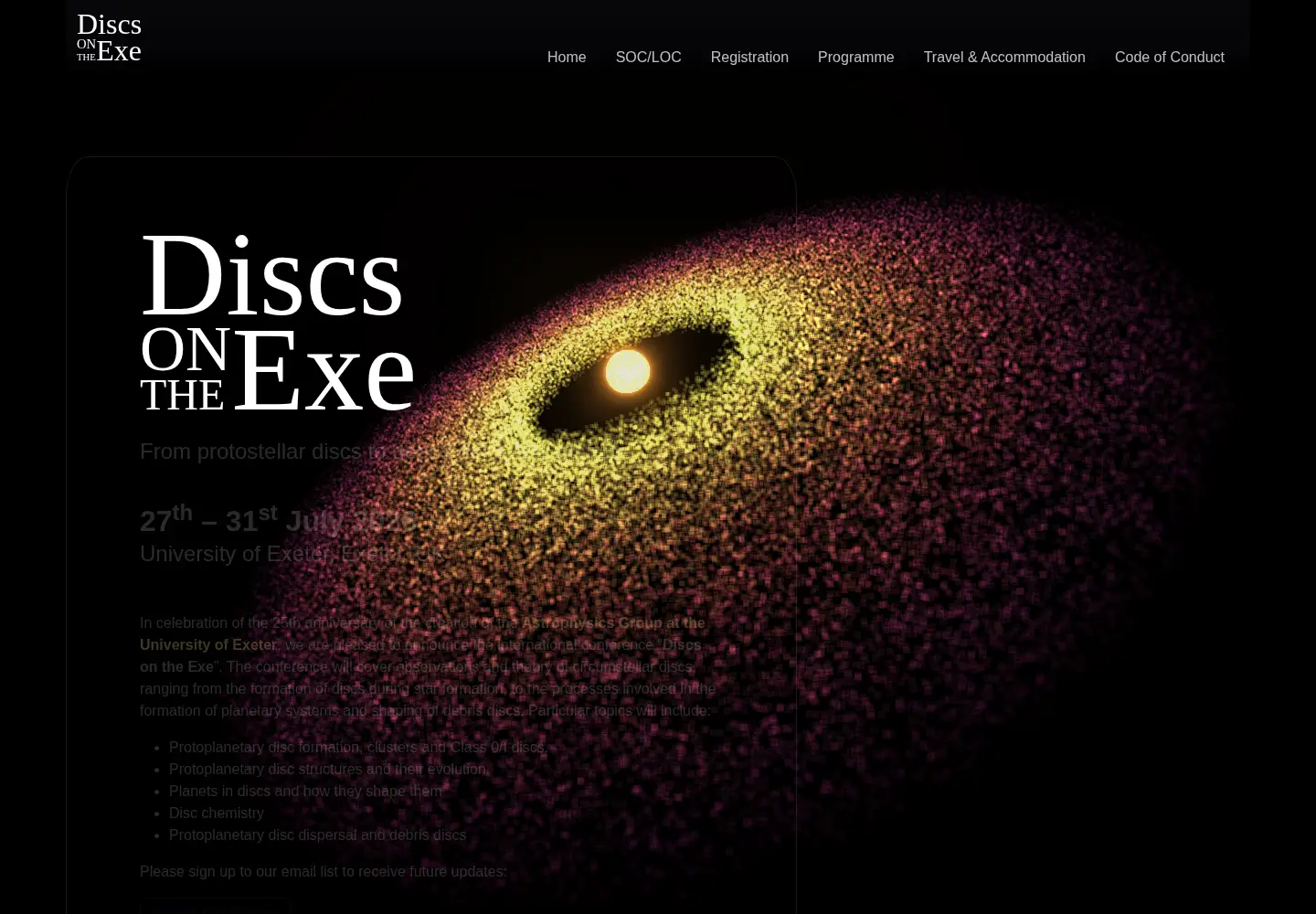 Screenshot of discsontheexe.org