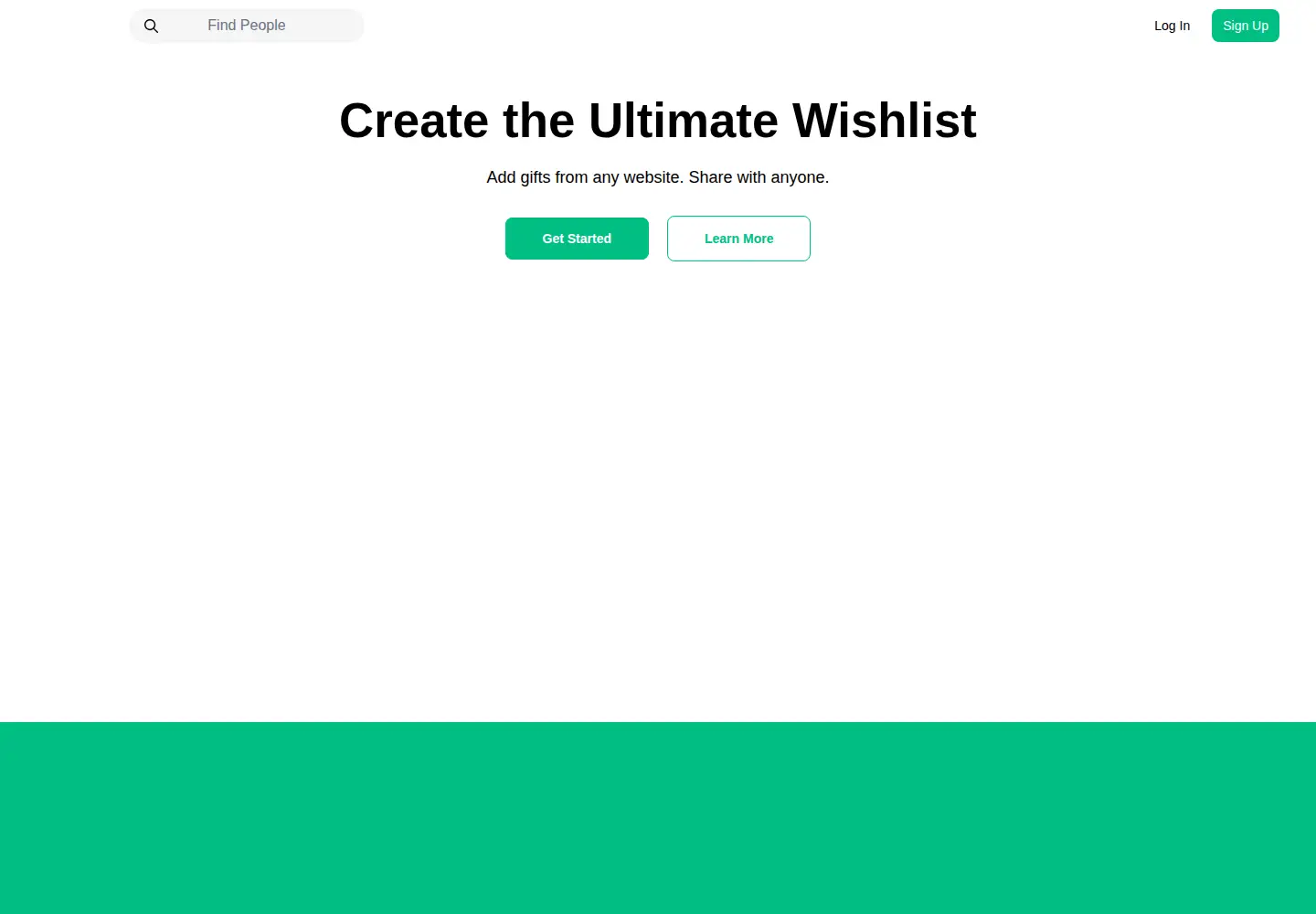 Screenshot of giftful.com