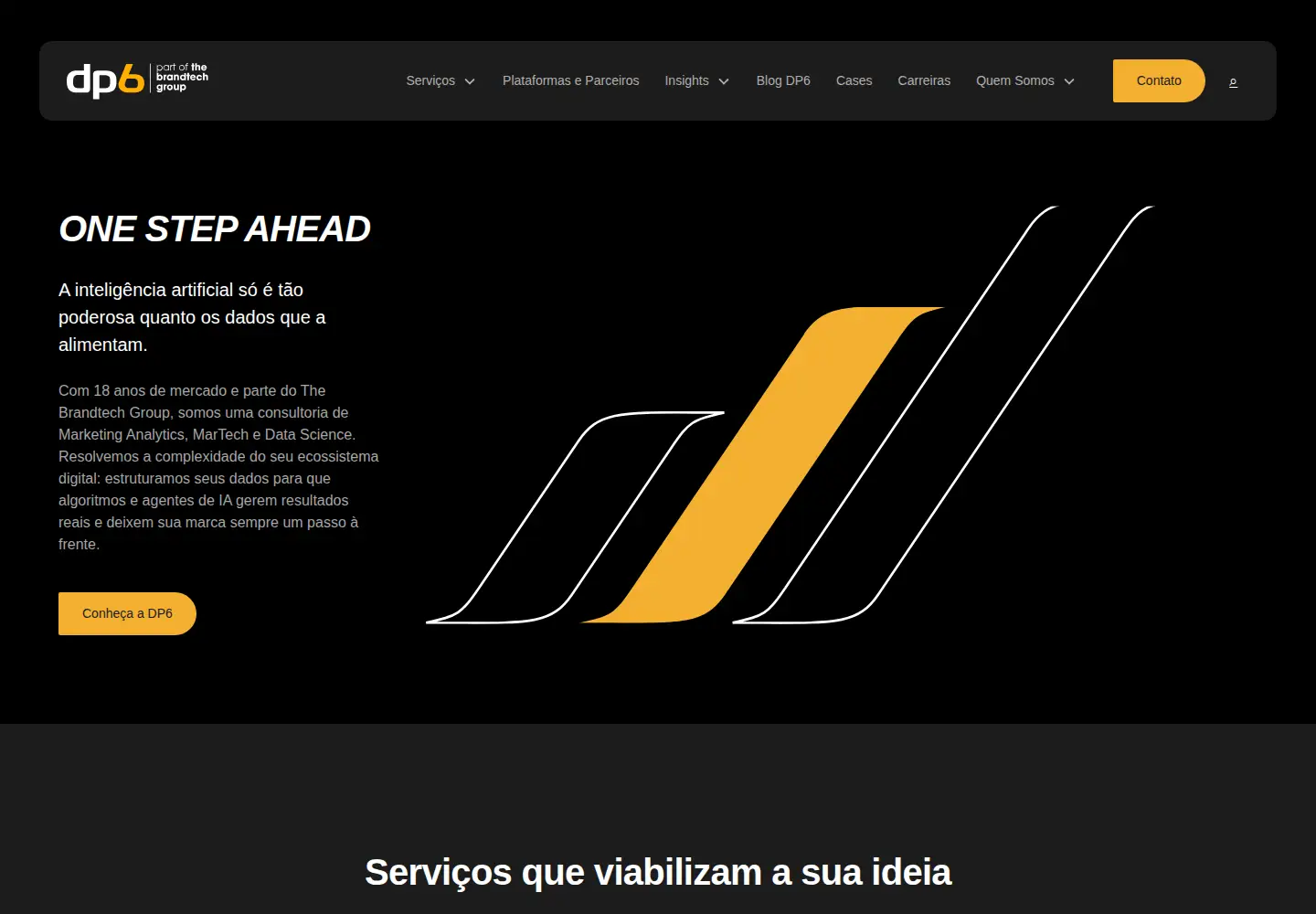 Screenshot of dp6.com.br