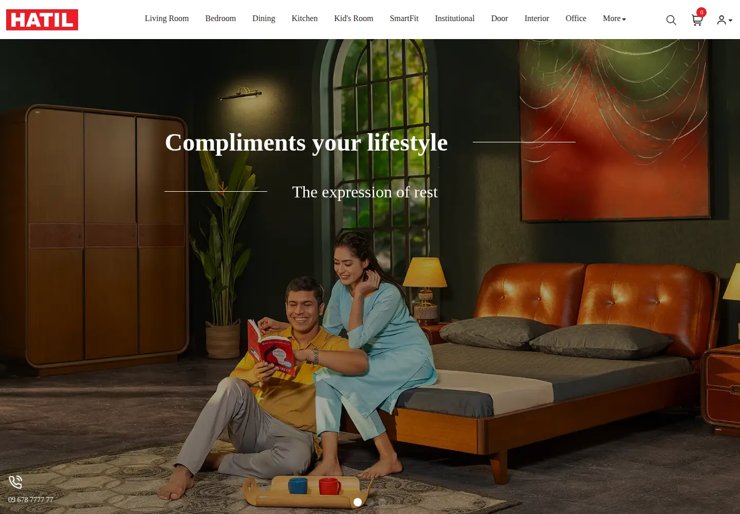 Screenshot of hatil.com
