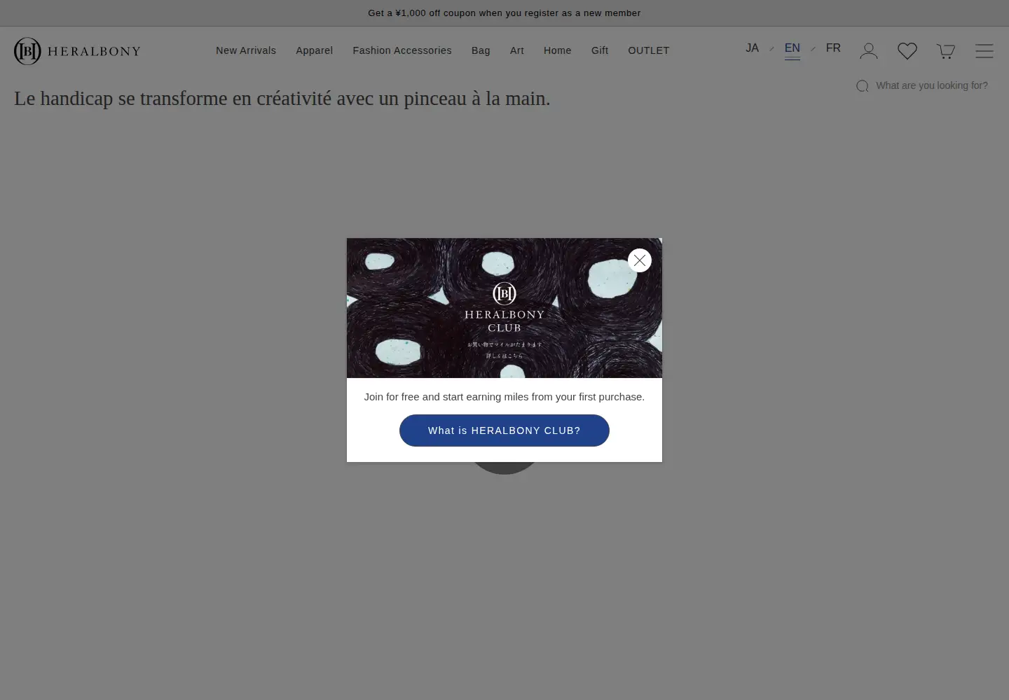 Screenshot of heralbony.com