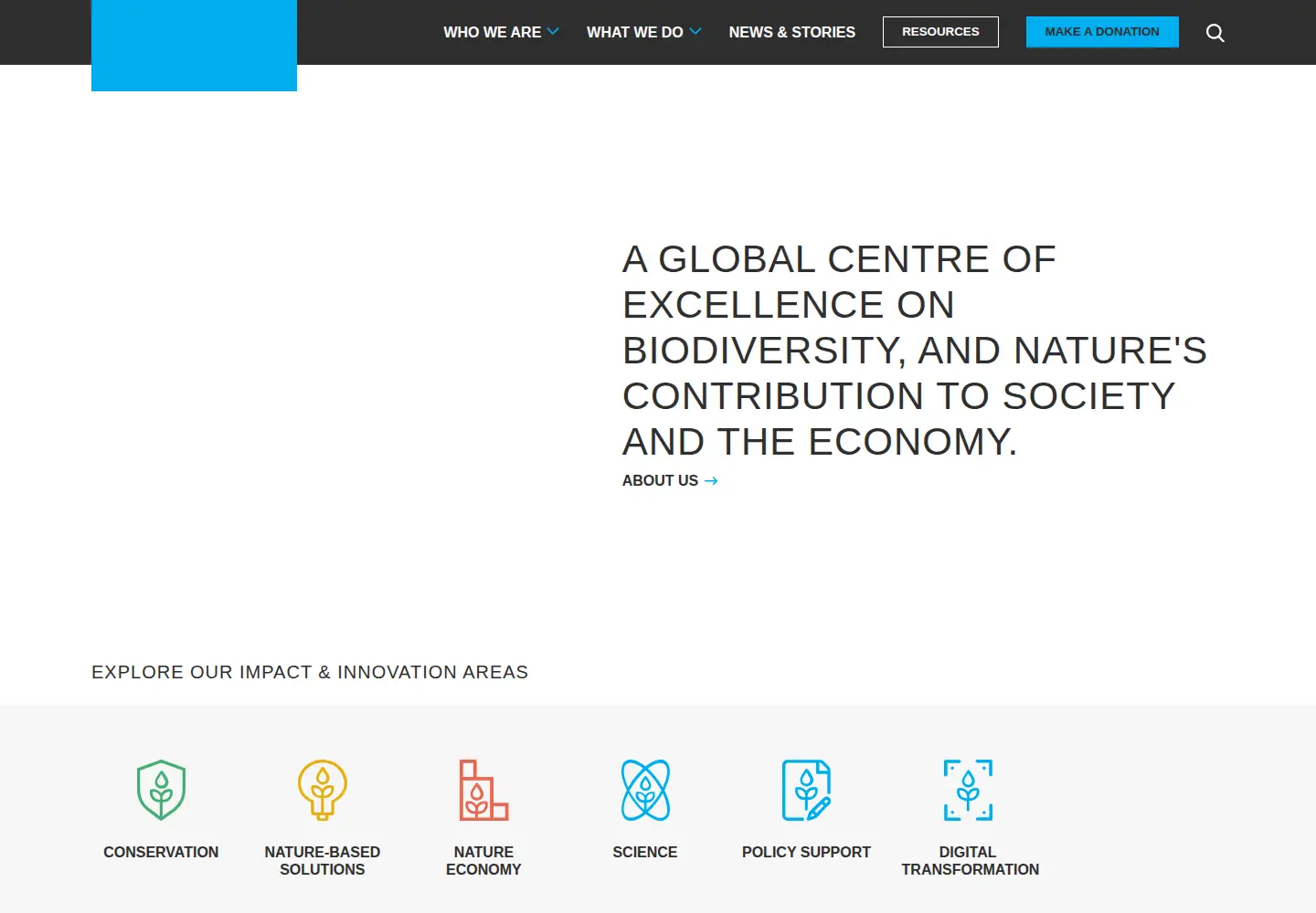 Screenshot of unep-wcmc.org