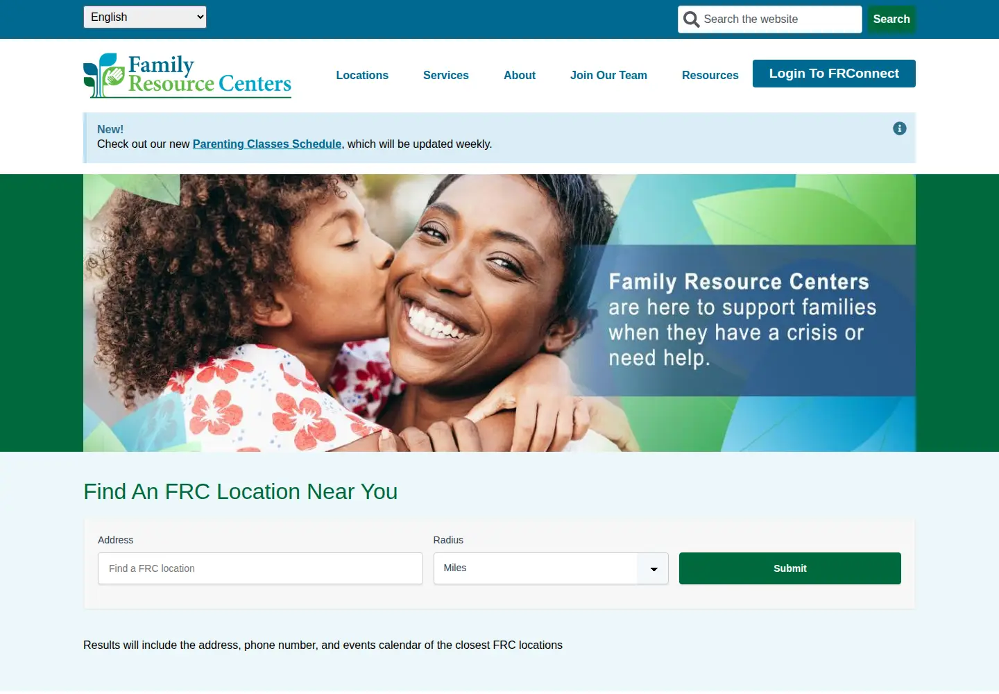Screenshot of frcma.org