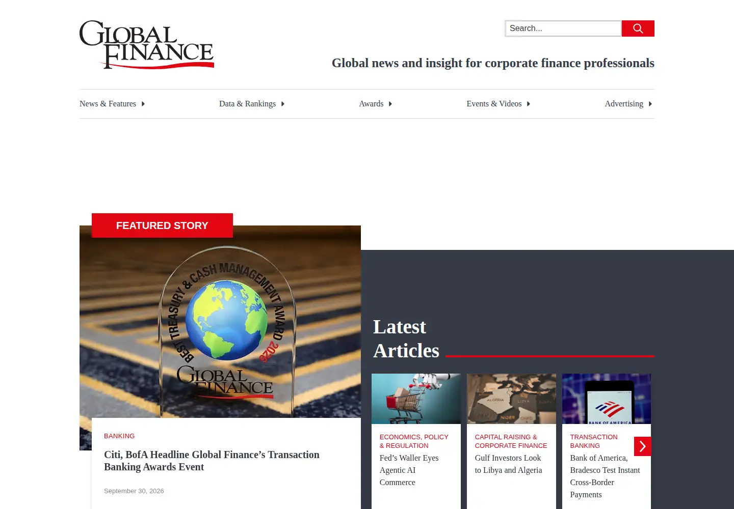 Screenshot of gfmag.com