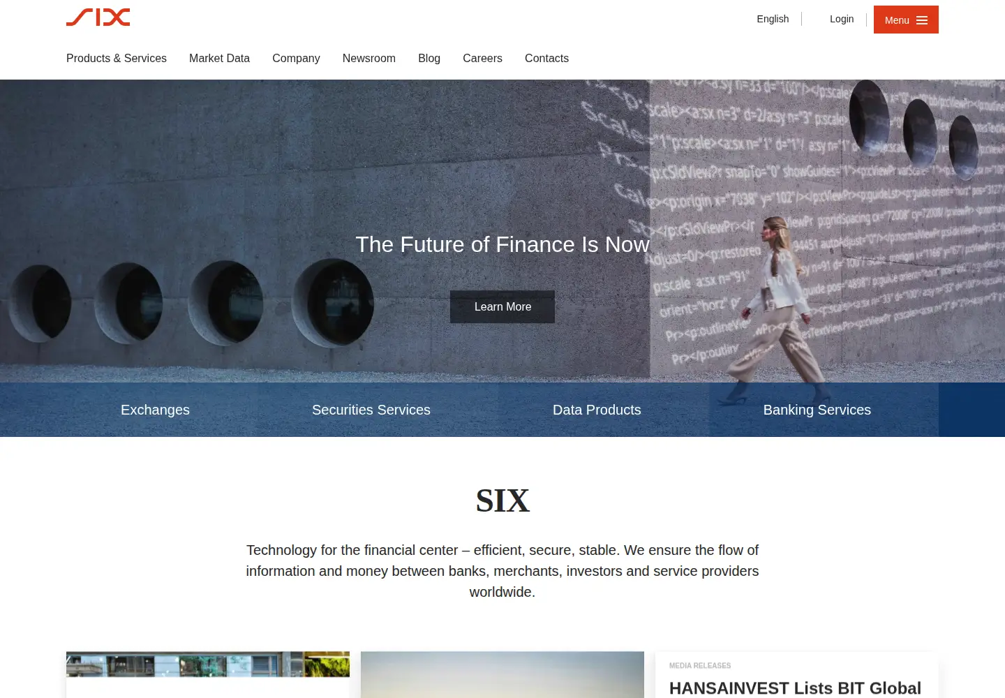 Screenshot of six-group.com