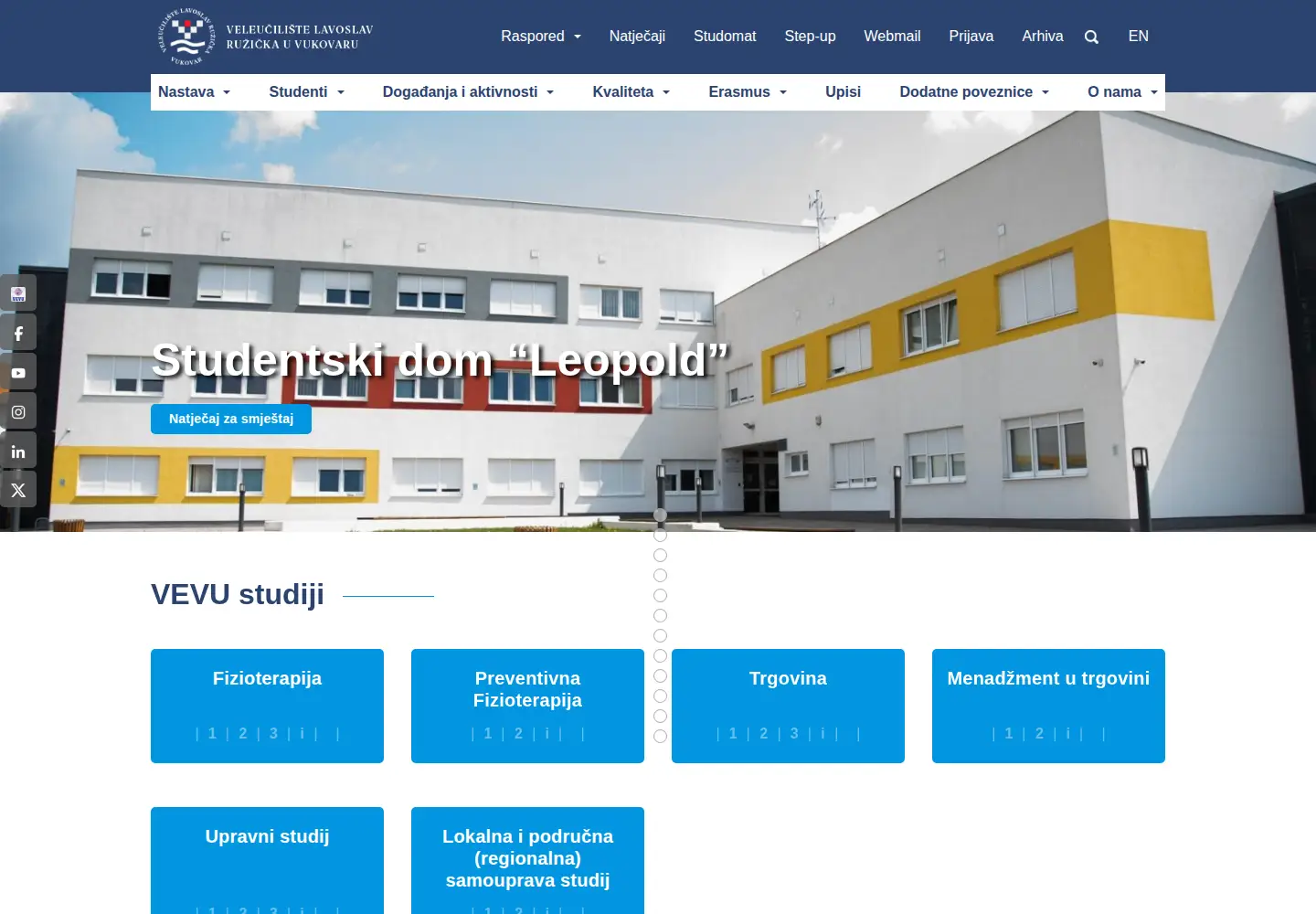 Screenshot of vevu.hr