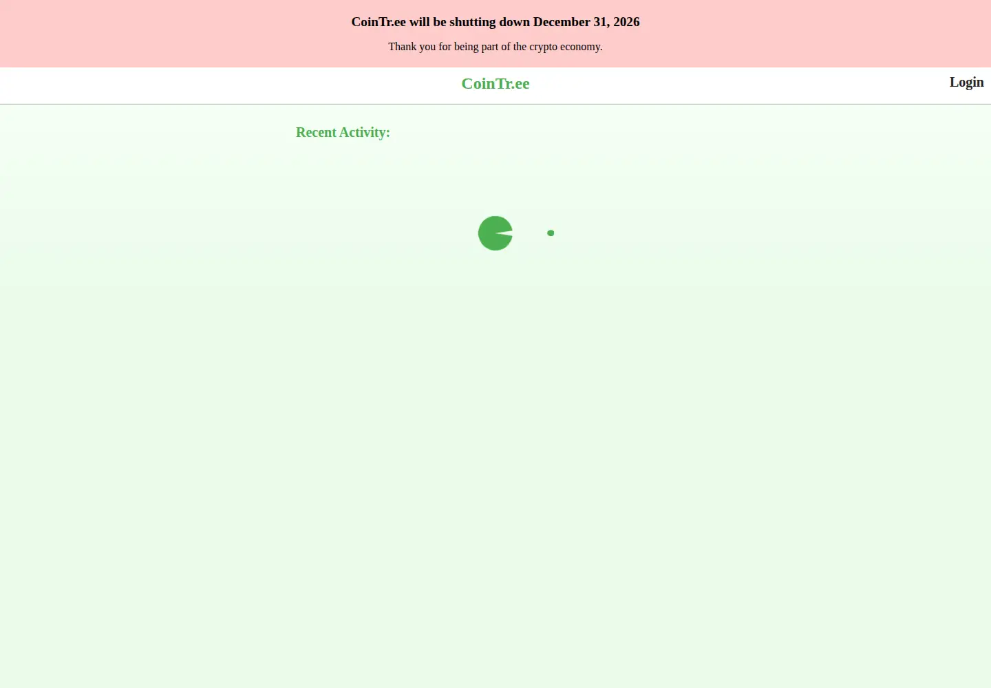 Screenshot of cointr.ee