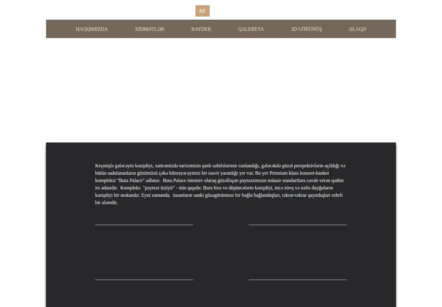 Screenshot of butapalace.az