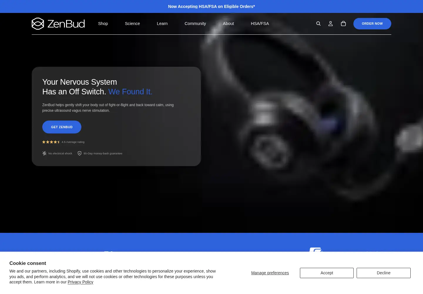 Screenshot of zenbud.health