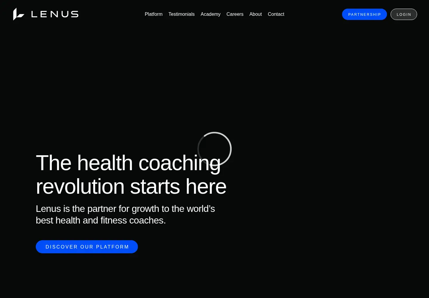 Screenshot of lenusehealth.com