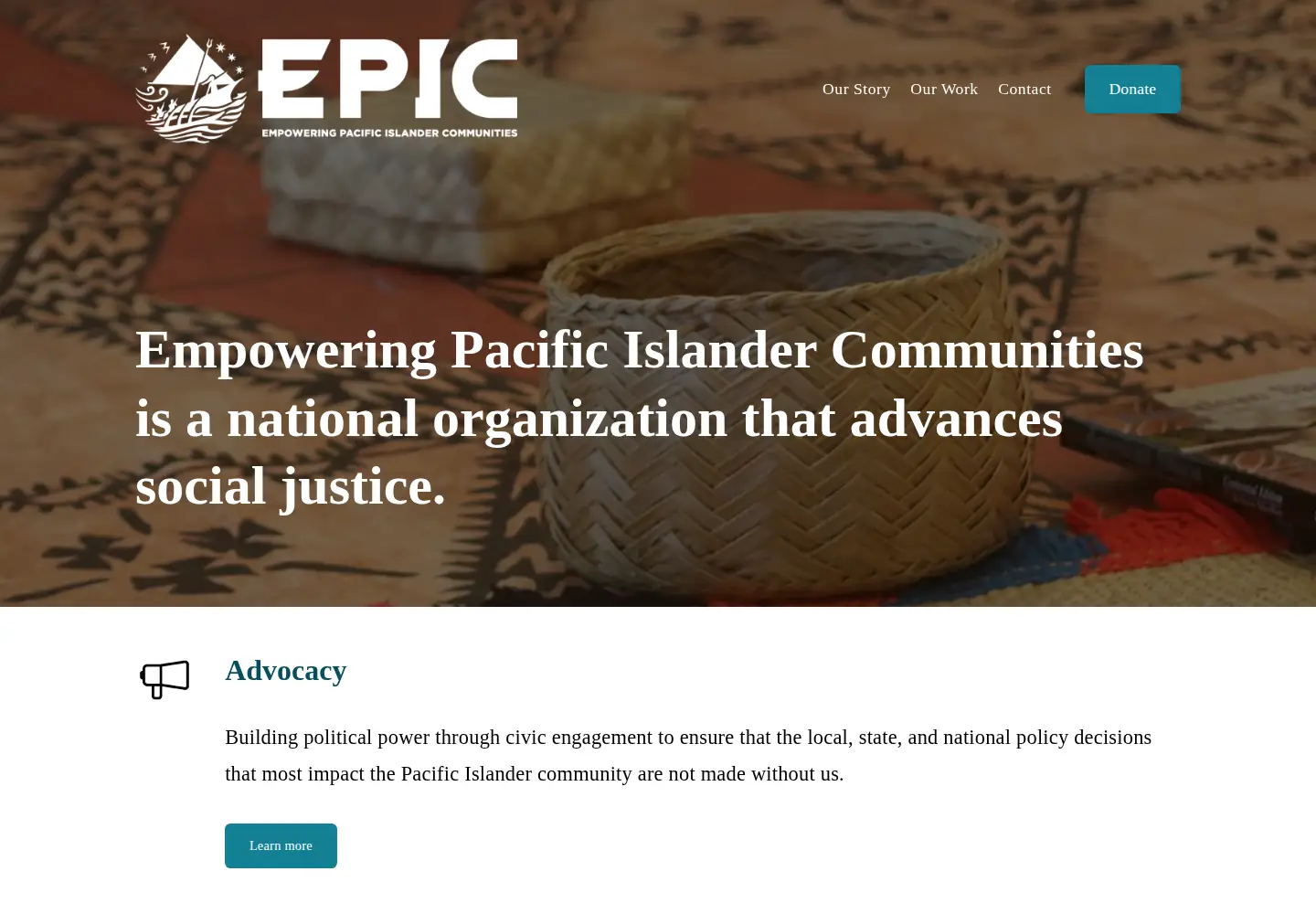 Screenshot of empoweredpi.org