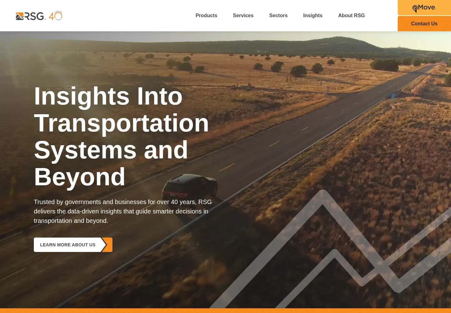 Screenshot of rsginc.com