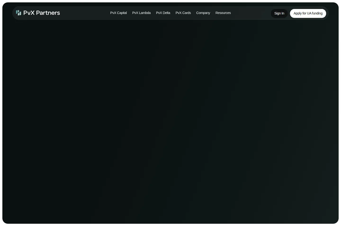 Screenshot of pvxpartners.com