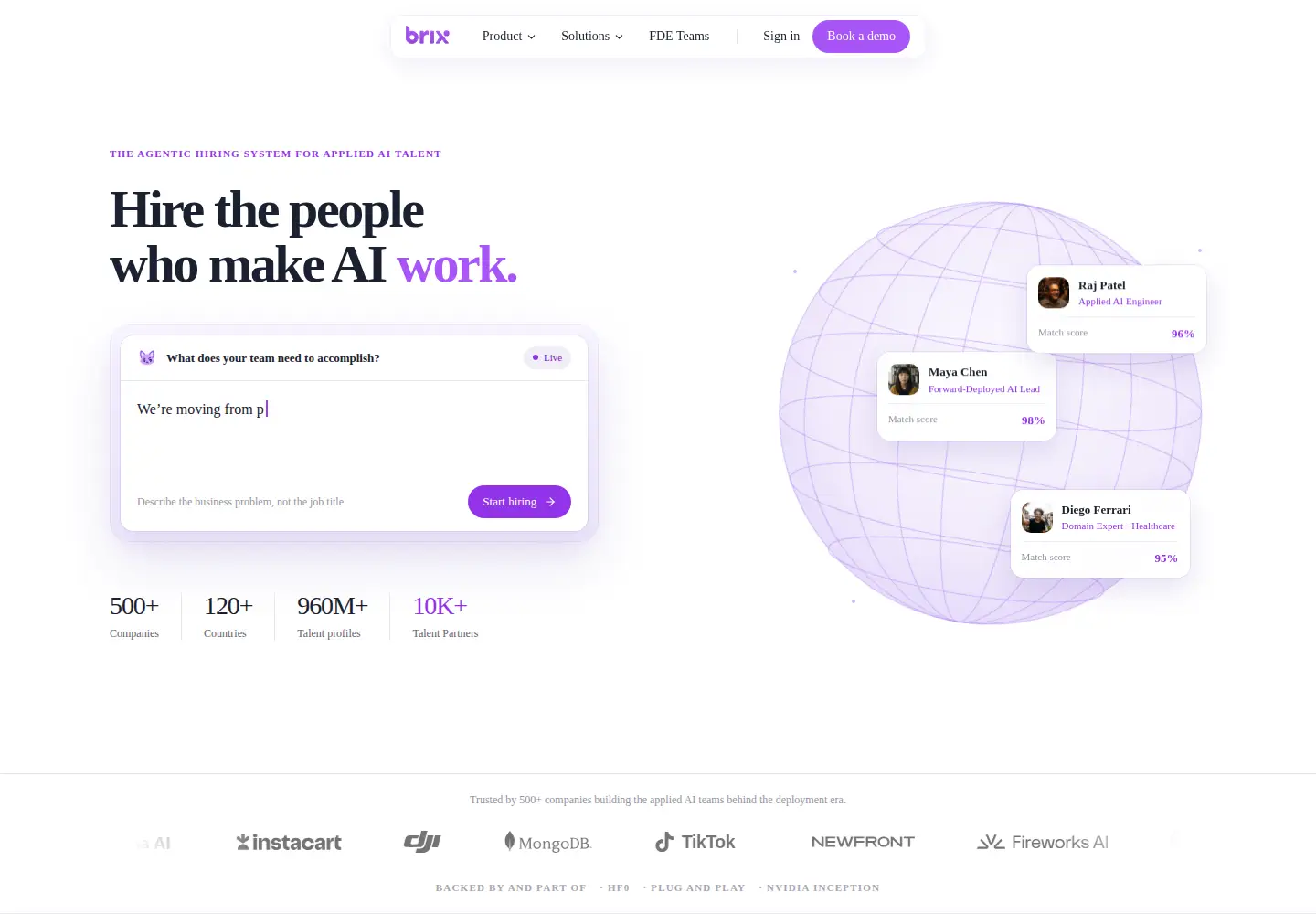 Screenshot of joinbrix.com