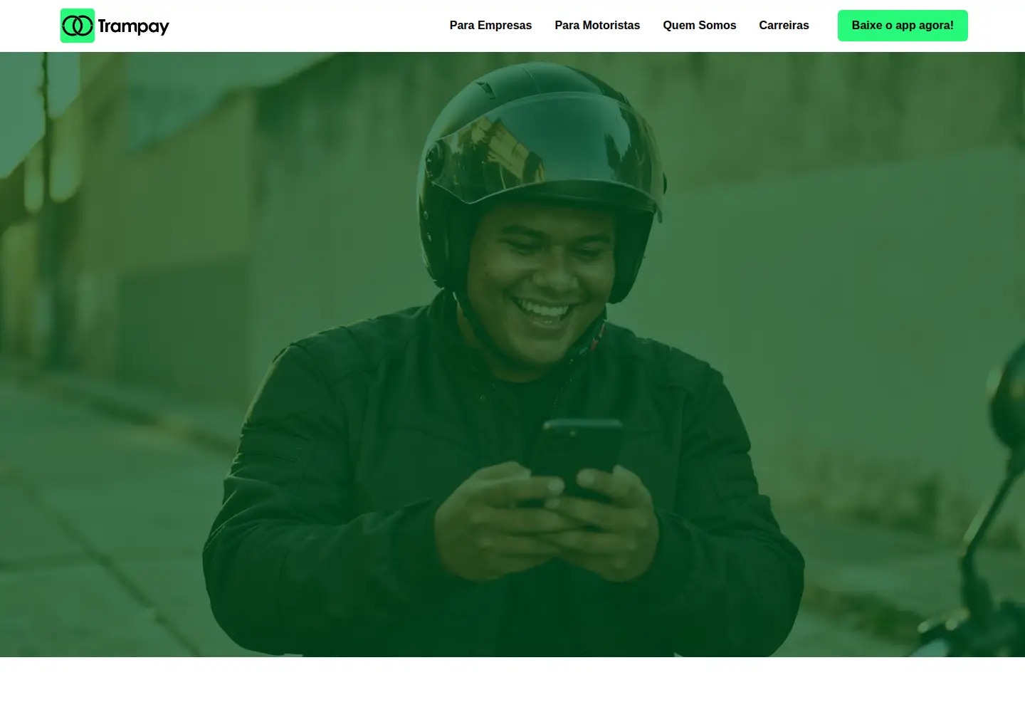 Screenshot of trampay.com