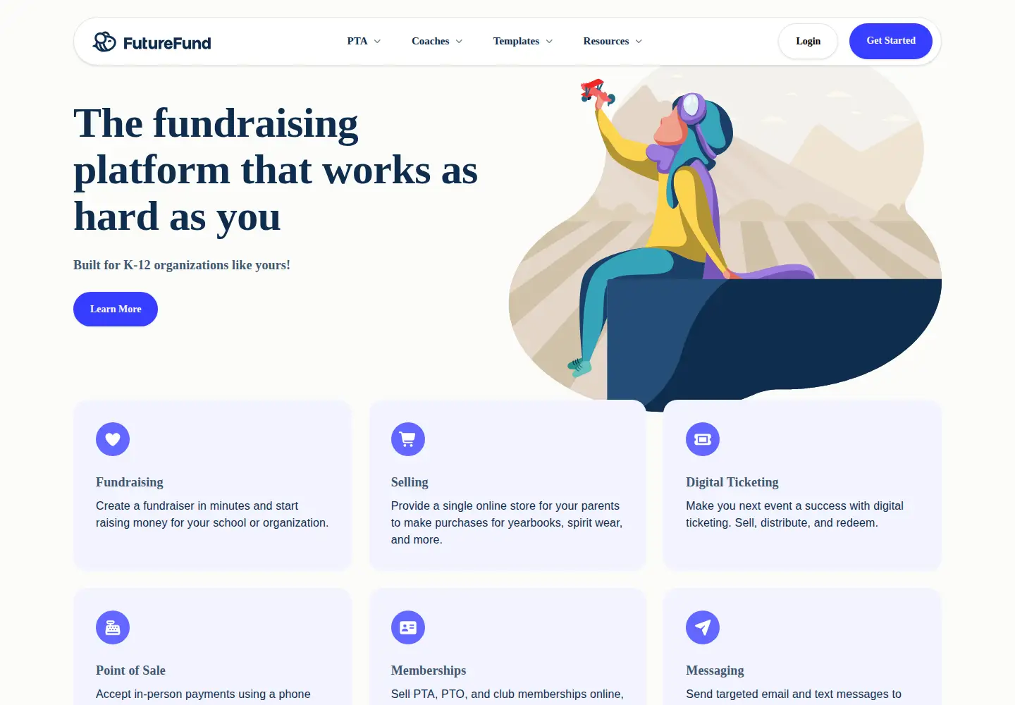 Screenshot of futurefund.com