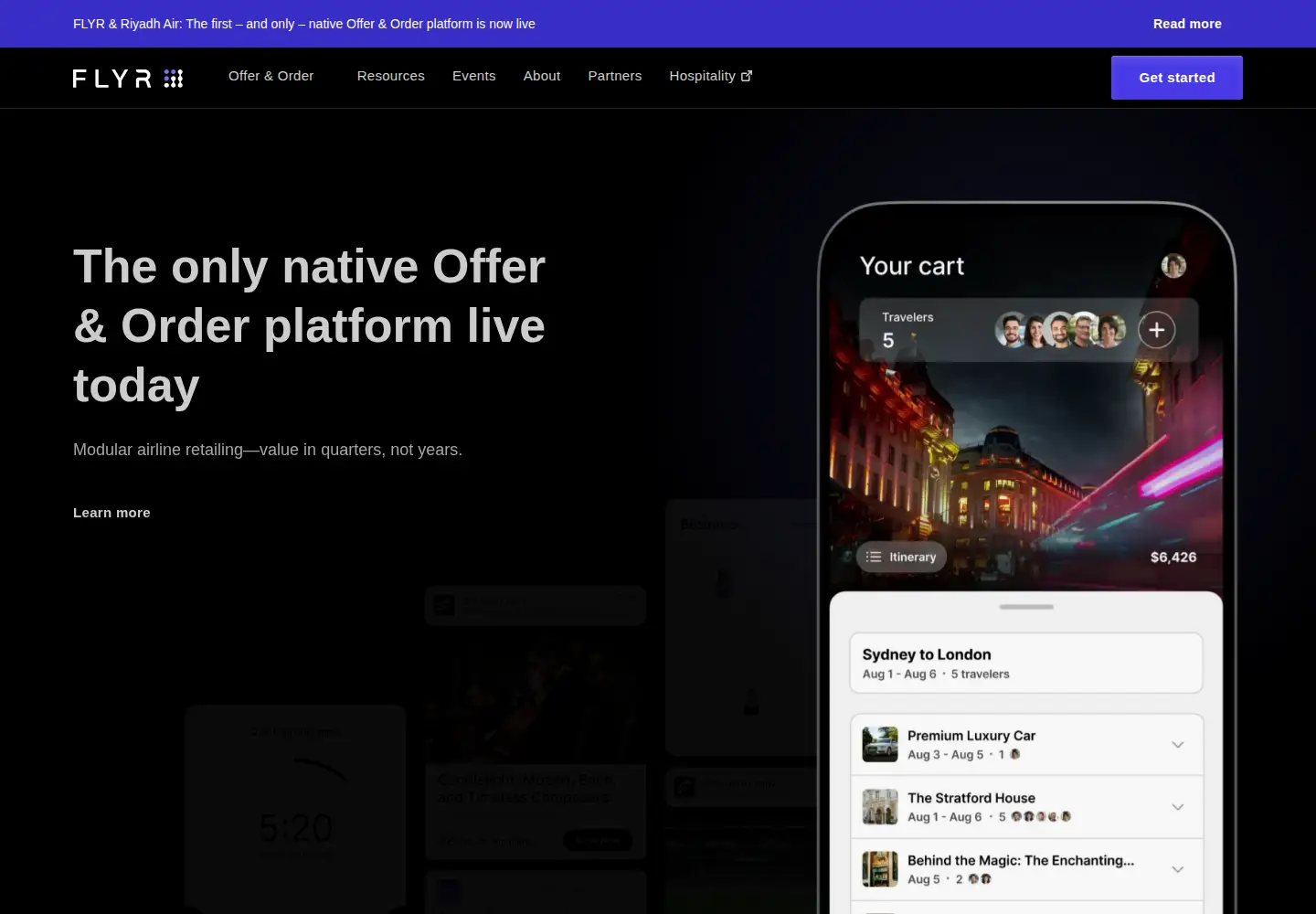 Screenshot of flyrlabs.com