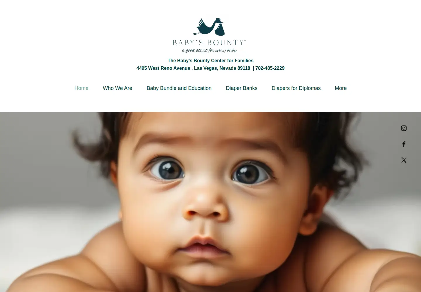 Screenshot of babysbounty.org